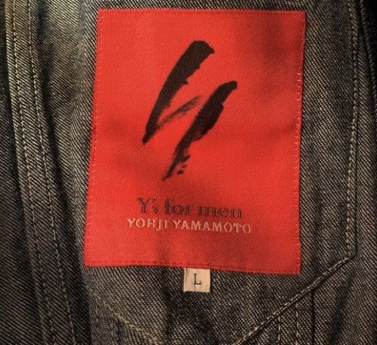 Y's for Men × Yohji Yamamoto Yohji yamamoto denim button down jacket Size US L / EU 52-54 / 3 - 4 Thumbnail
