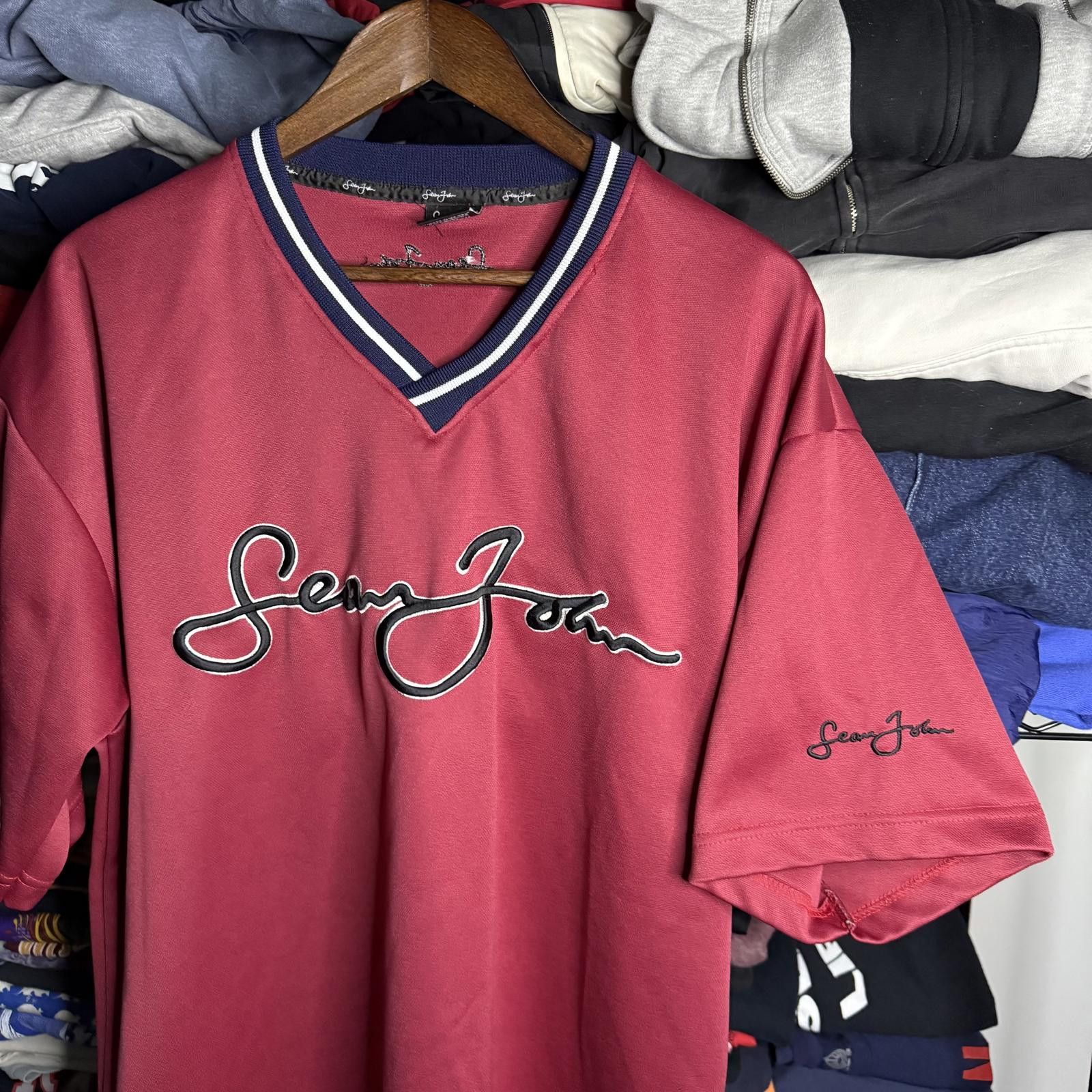 Sean John Super Rare Vintage Sean John Jersey Size US XL / EU 56 / 4 - 2 Thumbnail