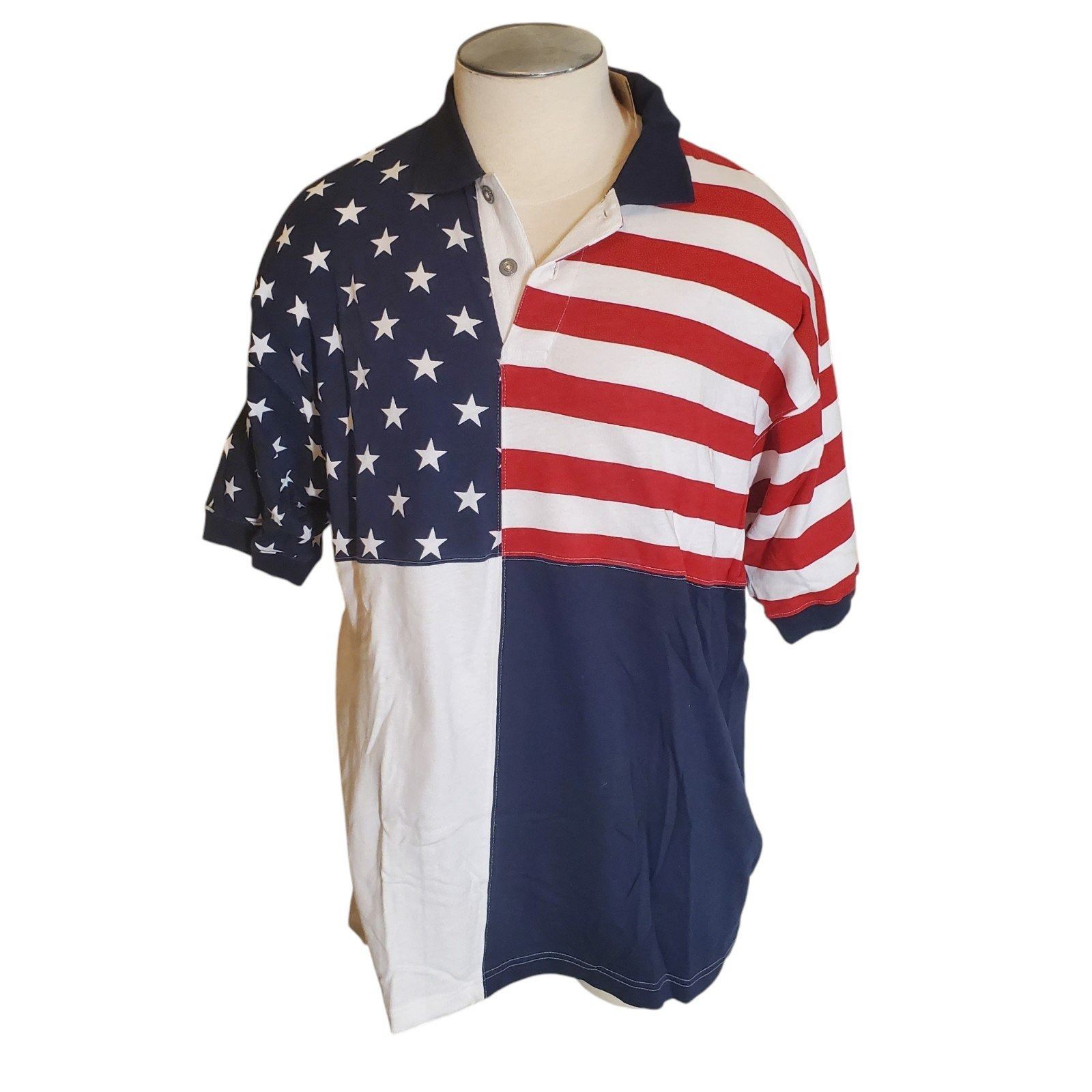 Structure Structure Vintage 90s Y2K Polo Shirt American Cotton Shirt s Size US L / EU 52-54 / 3 - 1 Thumbnail