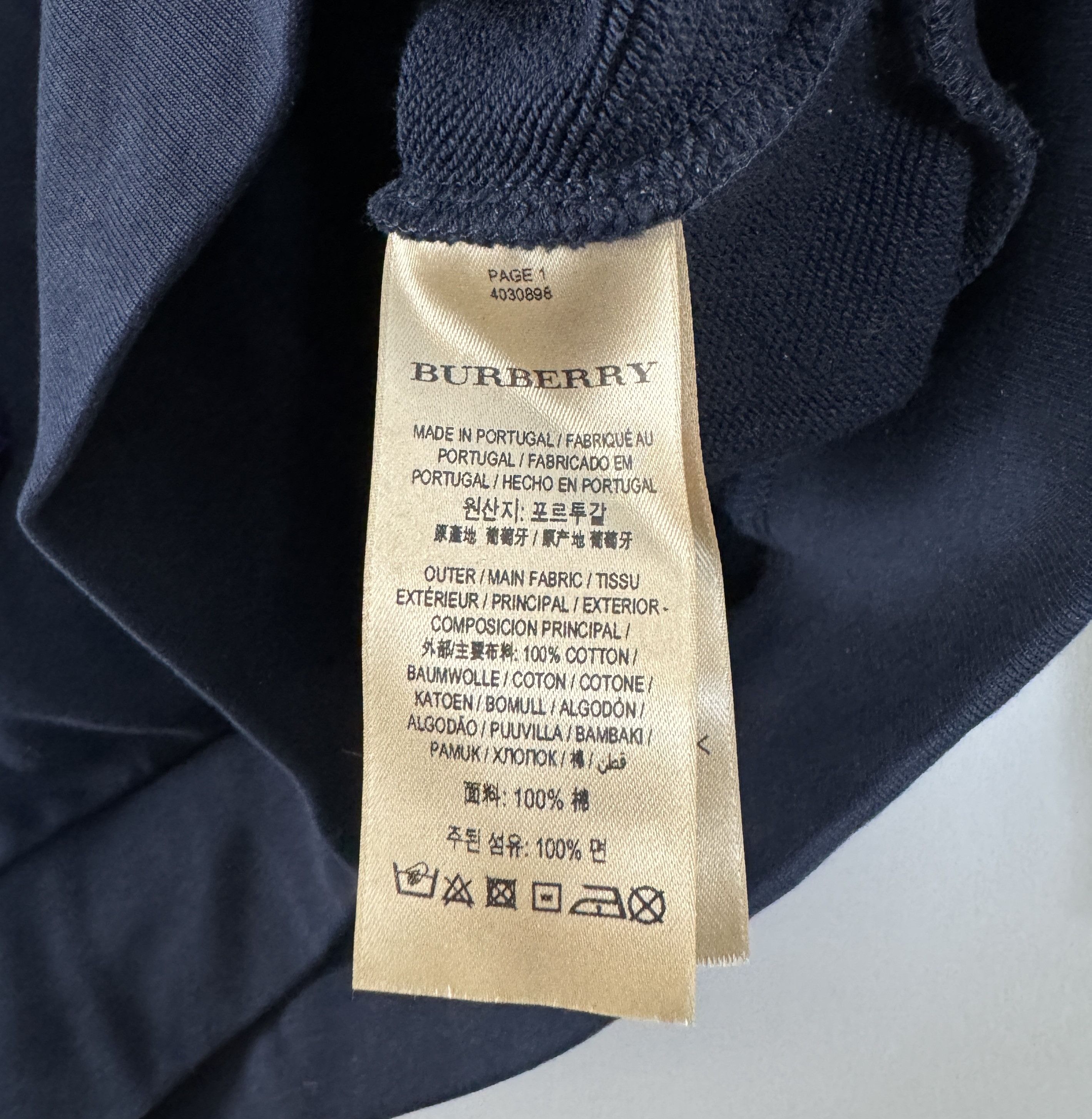 Burberry Burberry Floral Sweatshirt Sequin Embellished Navy Size XS Size XS / US 0-2 / IT 36-38 - 7 Thumbnail