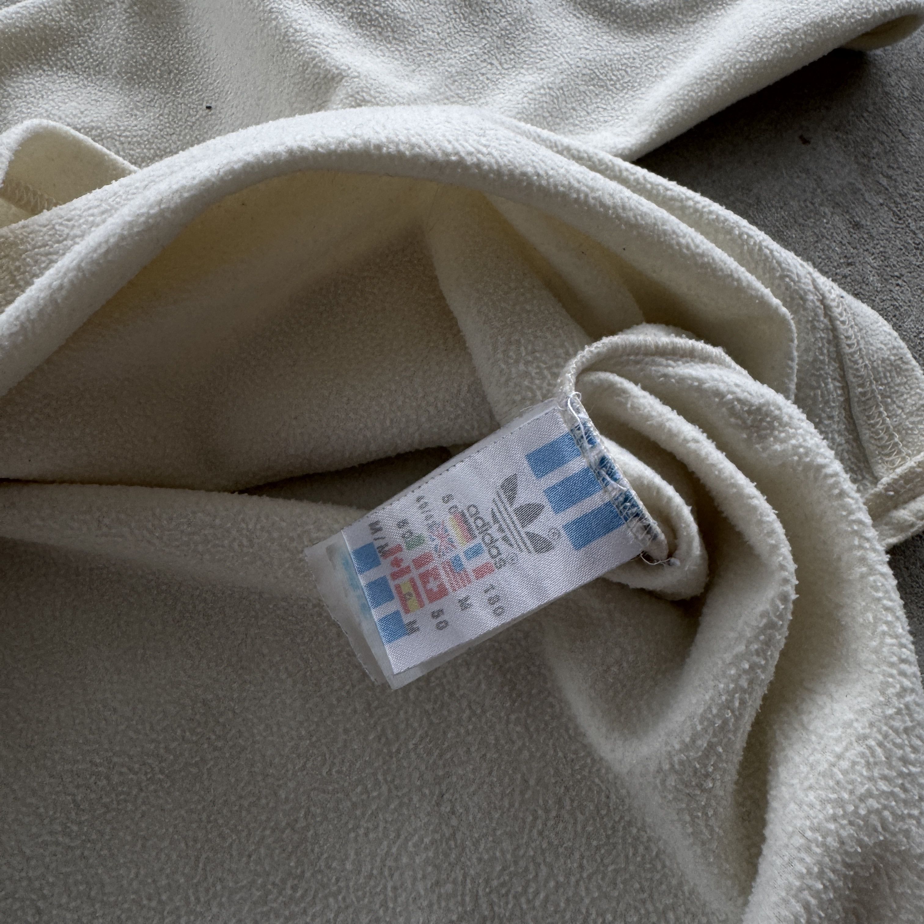 Adidas Vintage 90s Adidas Quiter Zip Fleece Jacket Size US M / EU 48-50 / 2 - 7 Thumbnail