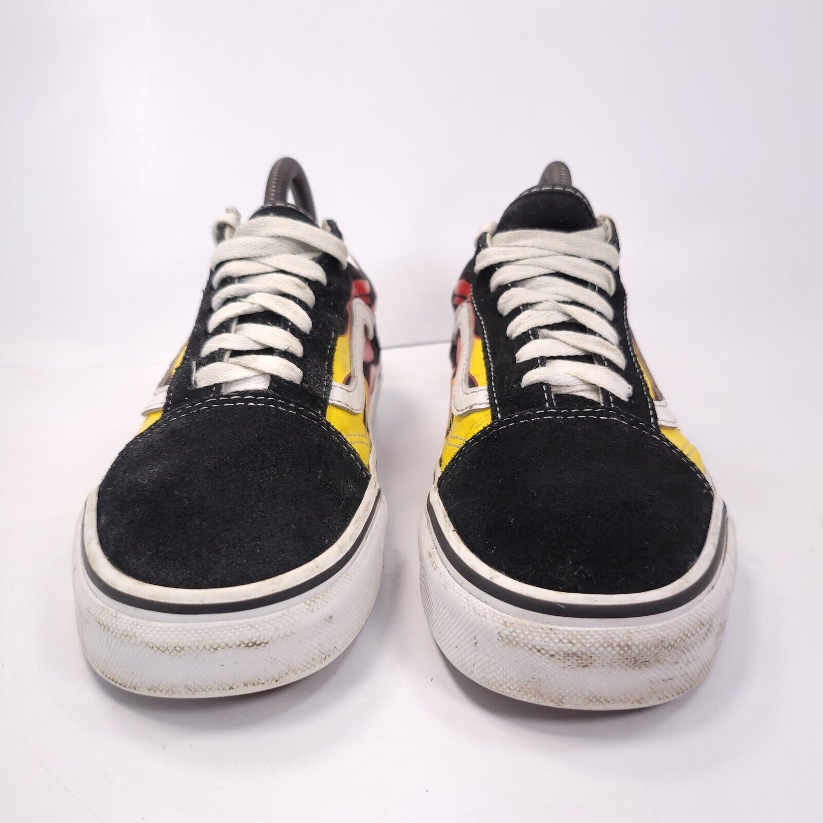 Vans Vans Old Skool Black Flame Low Top Shoes Size Men’s 5.5 Size US 5.5 / EU 38 - 2 Thumbnail