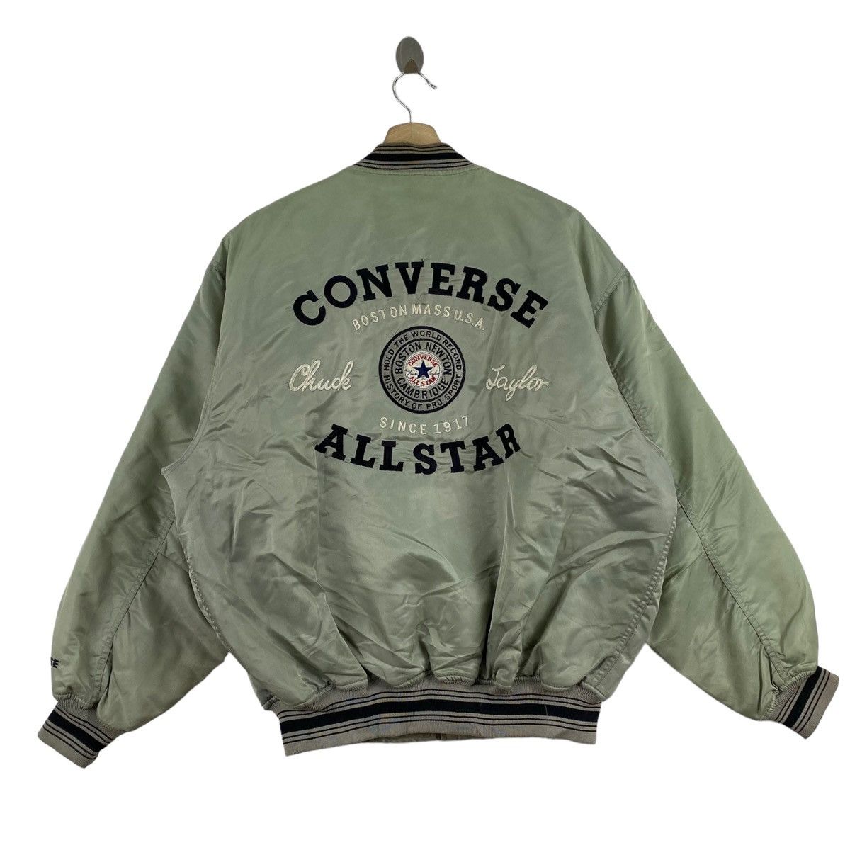 Converse CONVERSE ALL STAR Big Back Embroidered Logo Green Baseball Size US XL / EU 56 / 4 - 4 Thumbnail
