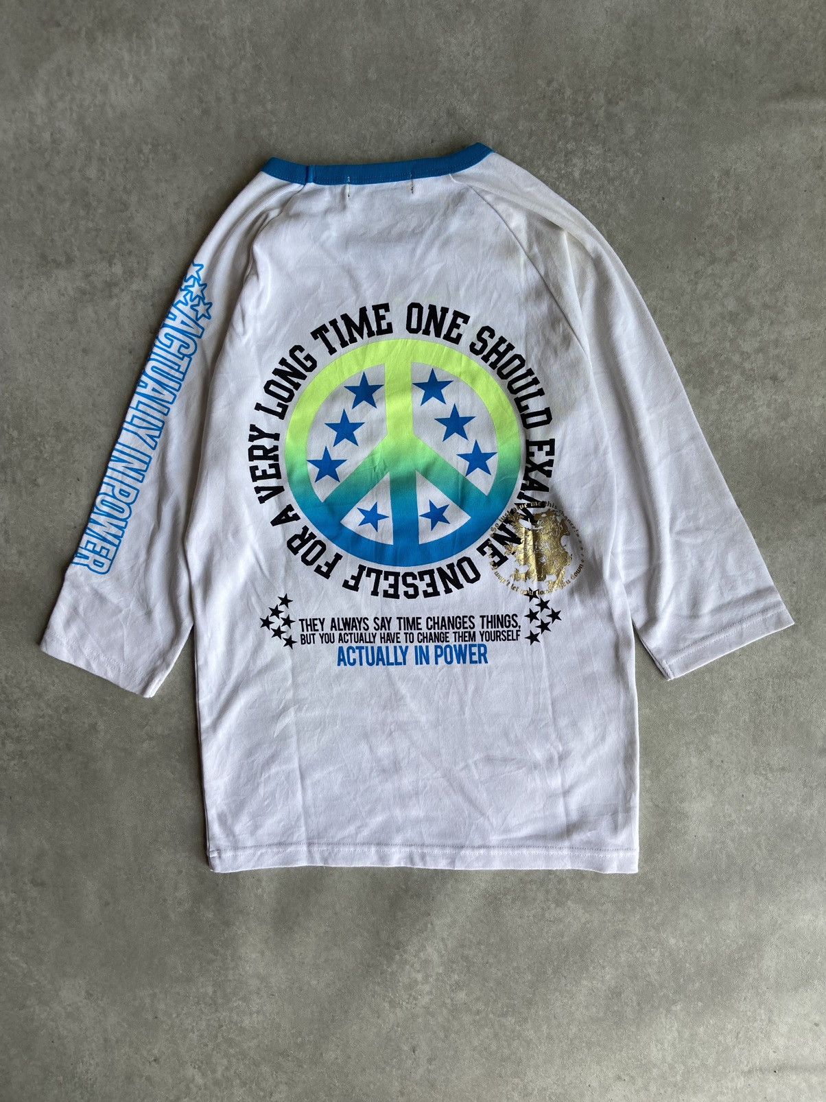 If Six Was Nine × Japanese Brand × Le Grande Bleu (L.G.B.) Bacolod No Control No Freedom Raglan Size US M / EU 48-50 / 2 - 6 Thumbnail