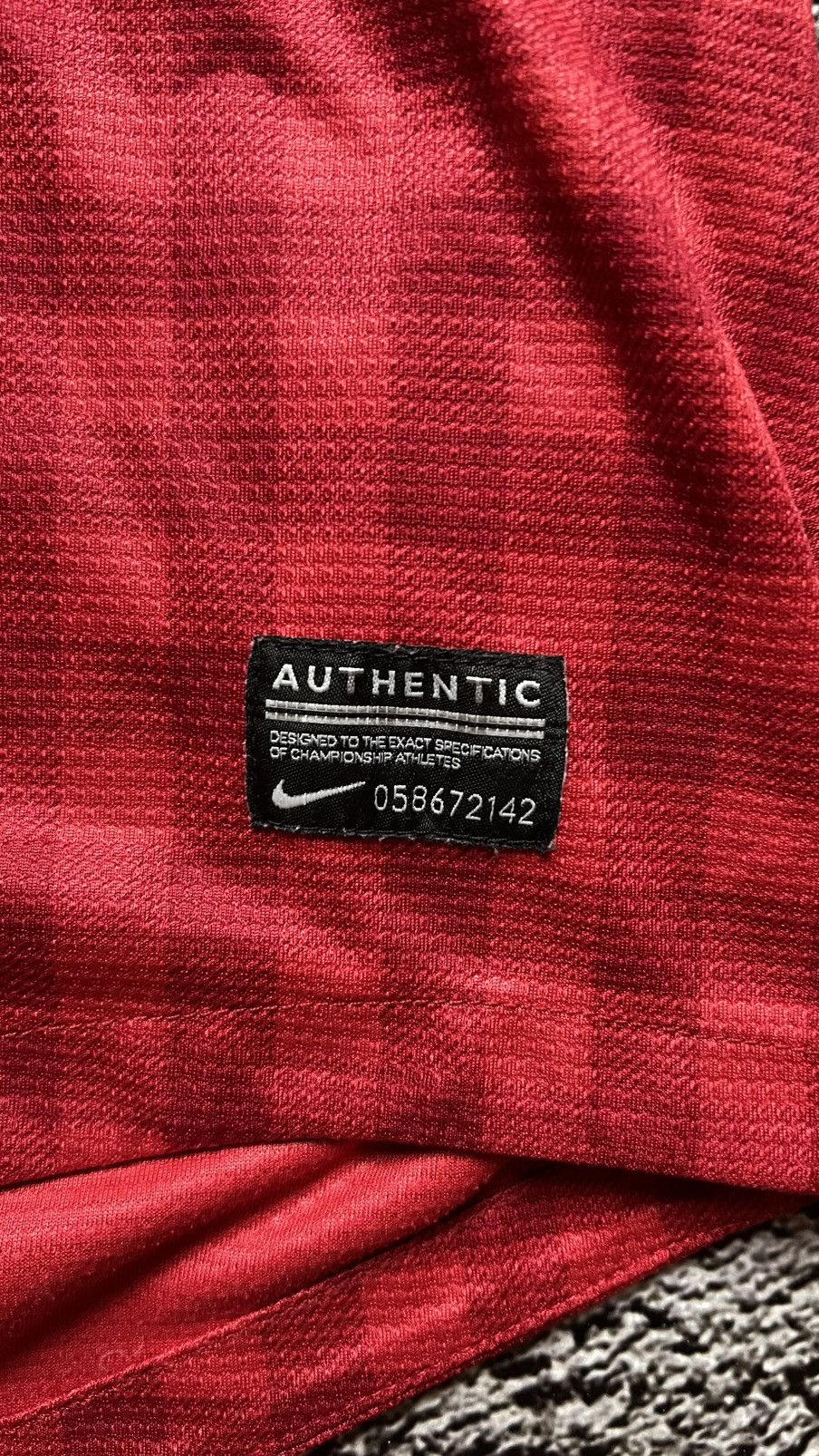 Nike 2012-2013 Manchester United nike AON Jersey Size US XL / EU 56 / 4 - 5 Thumbnail