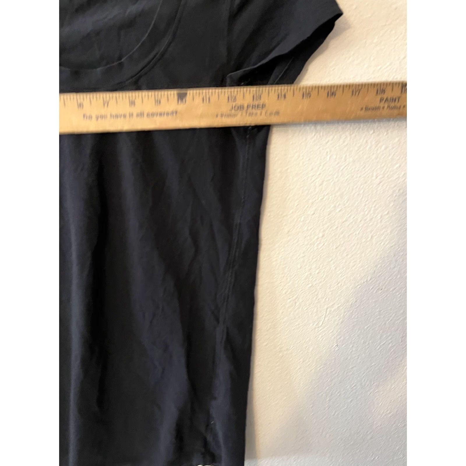 Theory Theory Knit Top Shirt Tunic M Black Ladies Shirt Knit Short Sleeve Cotton Polyester Vintage Style Mens Womens Girls Size M / US 6-8 / IT 42-44 - 4 Thumbnail