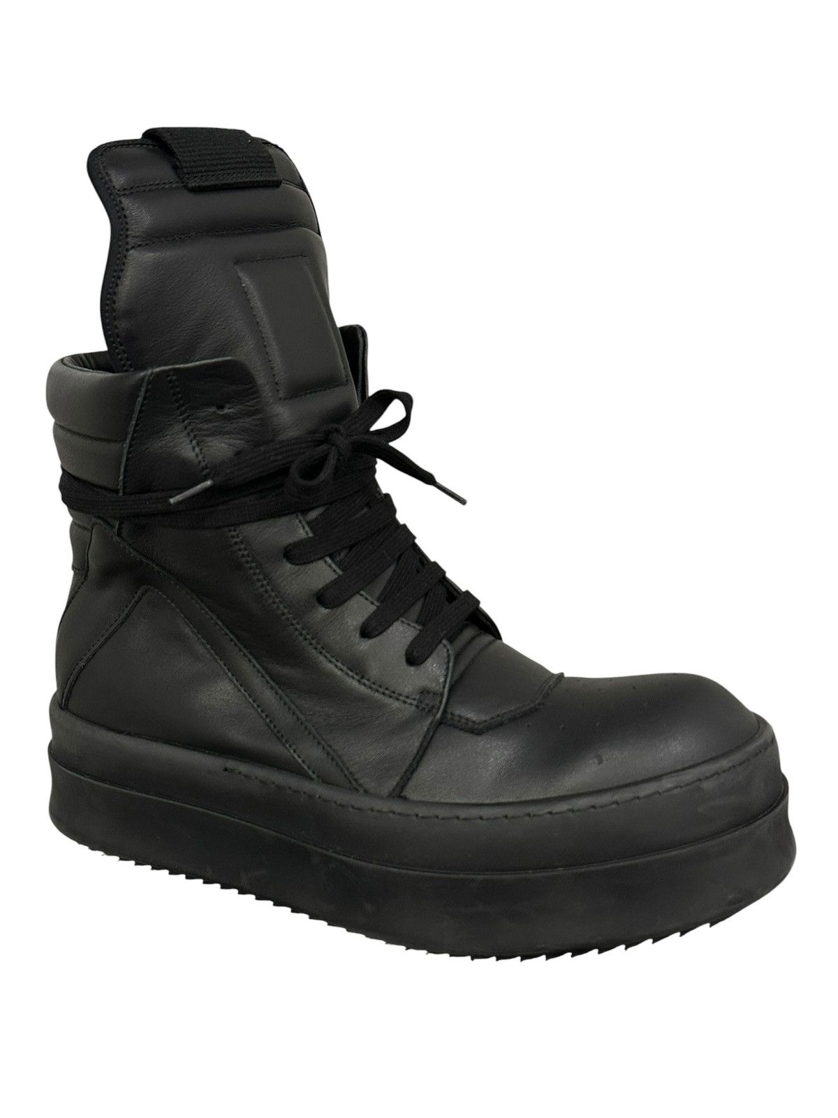 Rick Owens Rick Owens Black Mega Bumper Geobasket Size US 9 / EU 42 - 5 Thumbnail