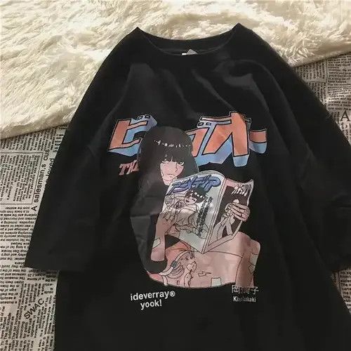 Individualized Shirts Cartoon Harajuku Anime Kawaii Graphic T-Shirt Size US L / EU 52-54 / 3 - 2 Thumbnail
