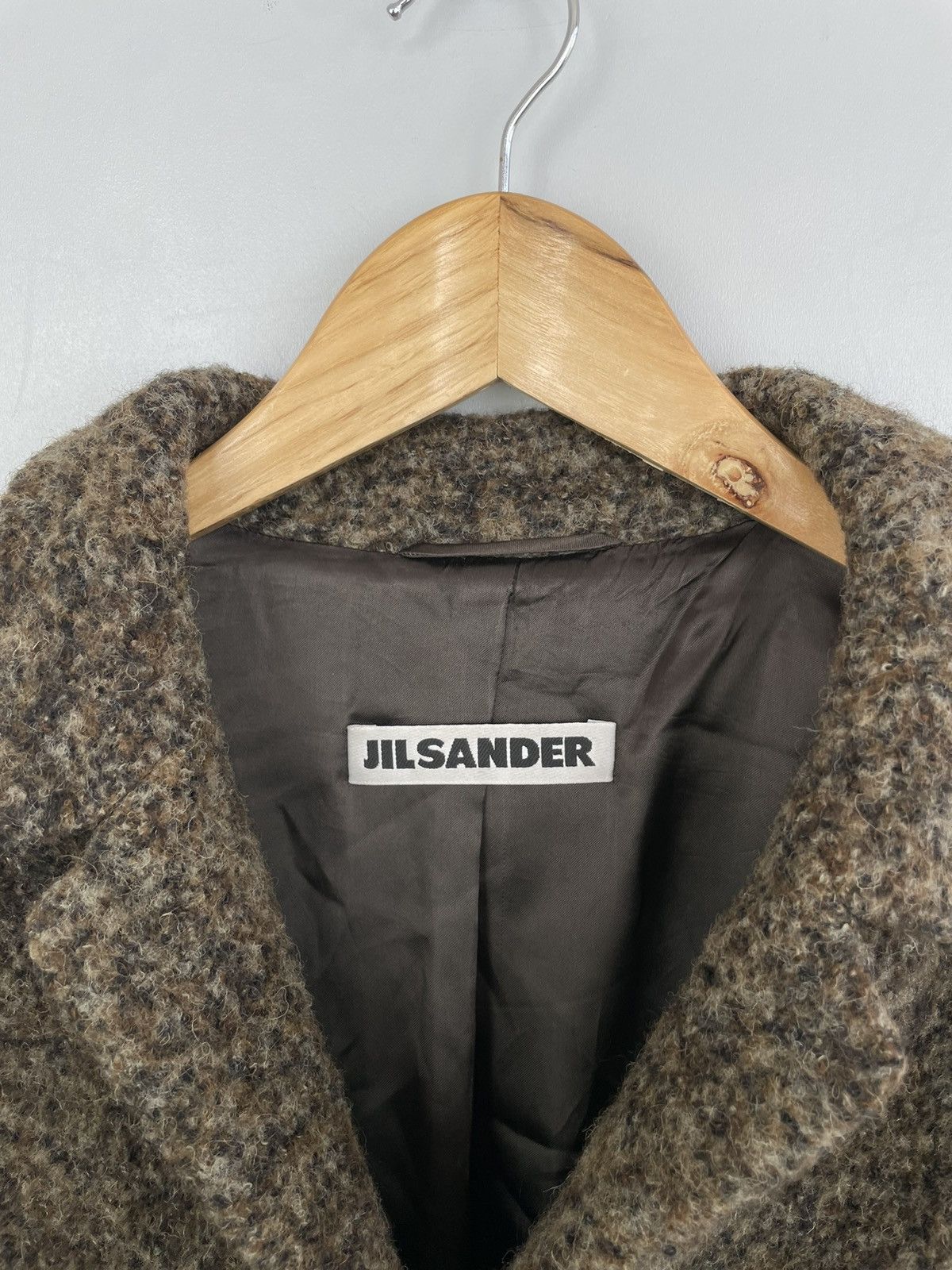 Designer × Jil Sander Wool cardi coat Jil Sander Brown wool alpaca size M Size M / US 6-8 / IT 42-44 - 16 Thumbnail