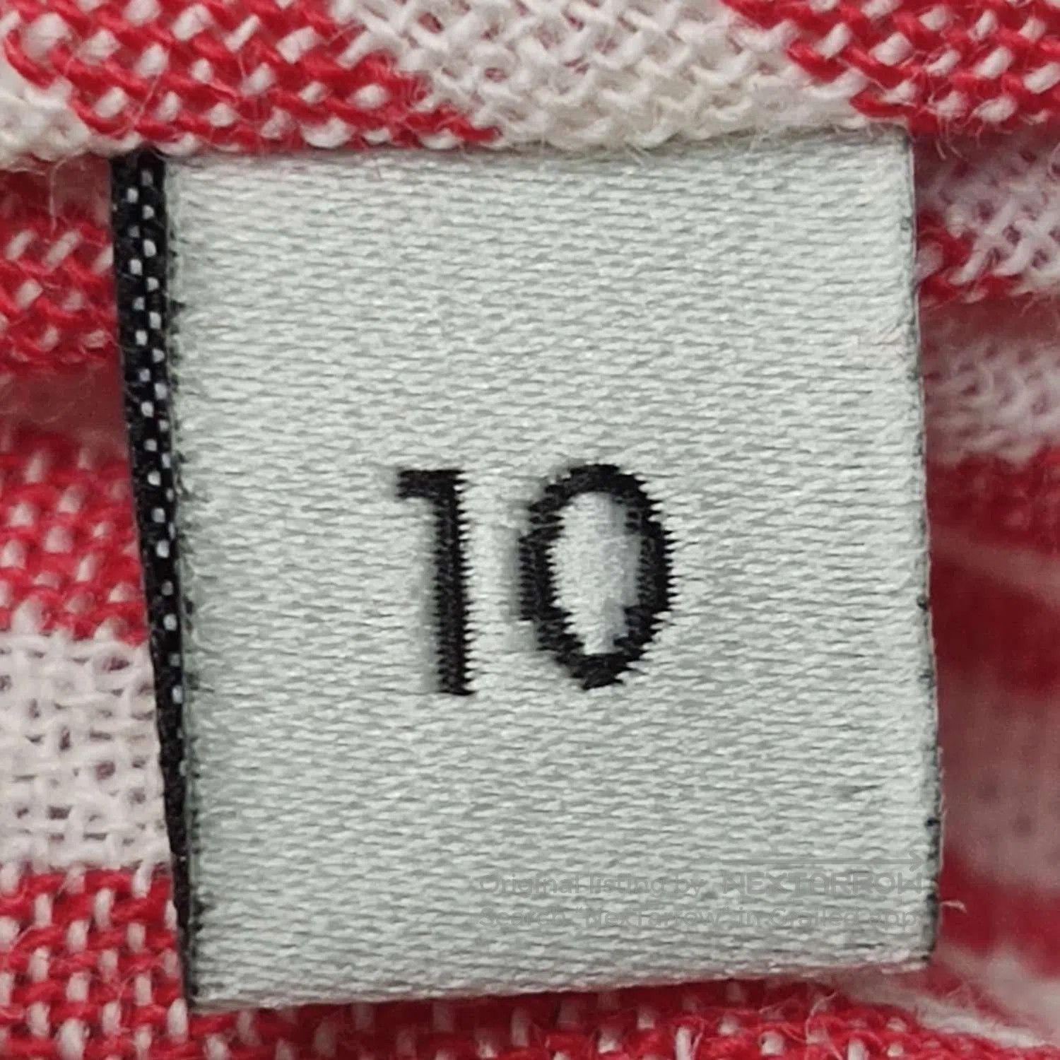 Gucci Red & White Striped Embroidered High. Size S / US 4 / IT 40 - 7 Thumbnail