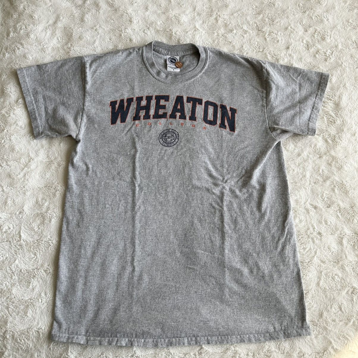 Other Vintage Wheaton College Shirt Tee Mens Medium Gray Thunder Size US M / EU 48-50 / 2 - 2 Thumbnail
