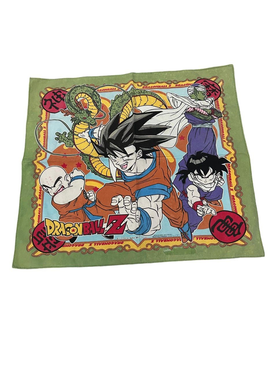 Anime × Cartoon Network × Japanese Brand Vintage Dragon Ball Z Handkerchief/Bandana Made in japan Size ONE SIZE - 2 Thumbnail