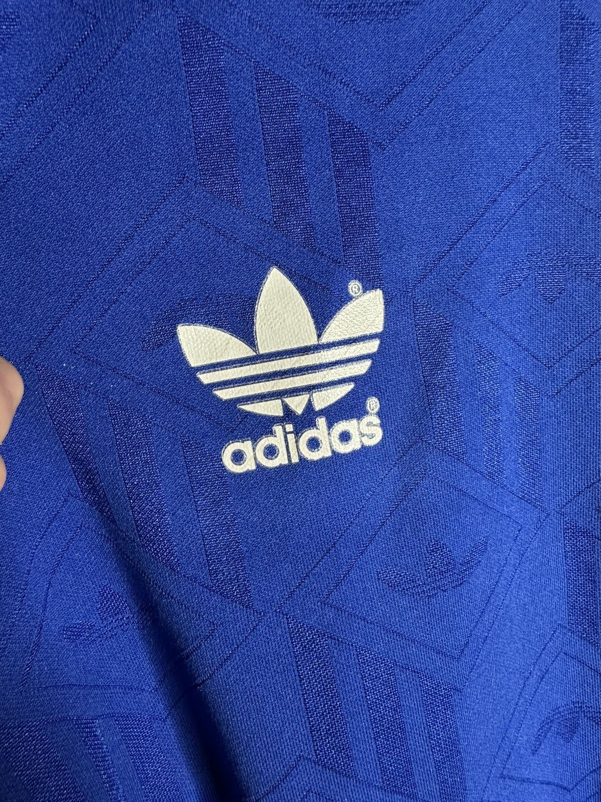 Adidas Adidas Vtg 90s KFC Kosova Neuchatel 97 Football Shirt #14 Size US L / EU 52-54 / 3 - 4 Thumbnail