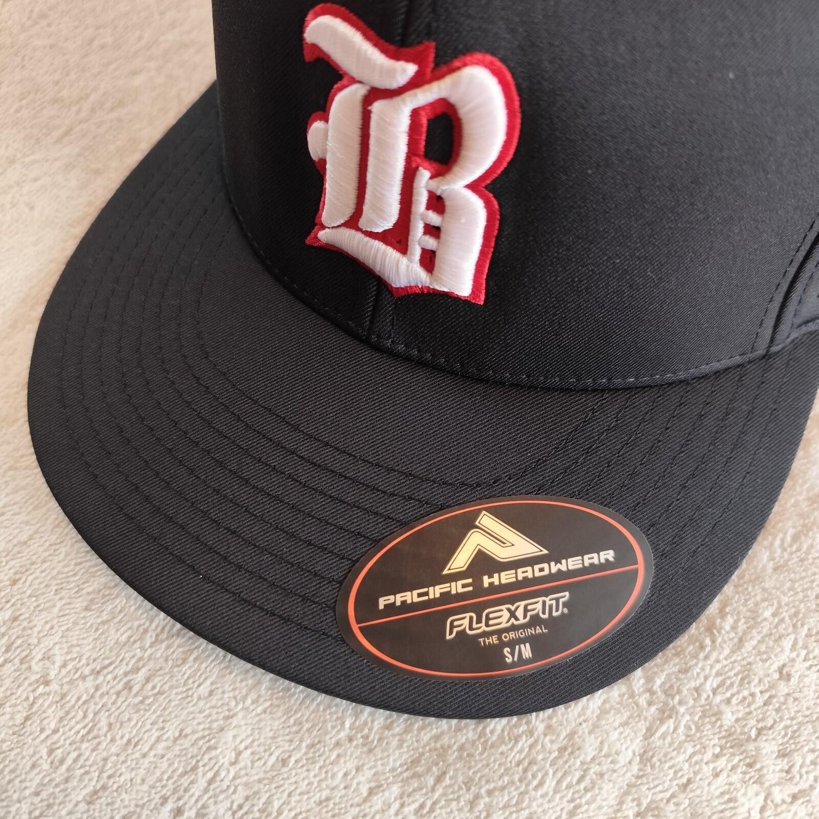 Other black Pacific Headwear Flexfit cap with an embroidered S/M Size ONE SIZE - 2 Thumbnail