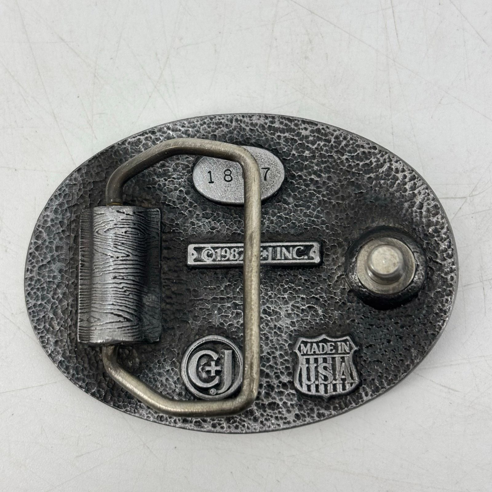 Vintage EMT Life Savers Belt Buckle 1987 USA C+J Belt Buckle Enamel Size ONE SIZE - 6 Thumbnail
