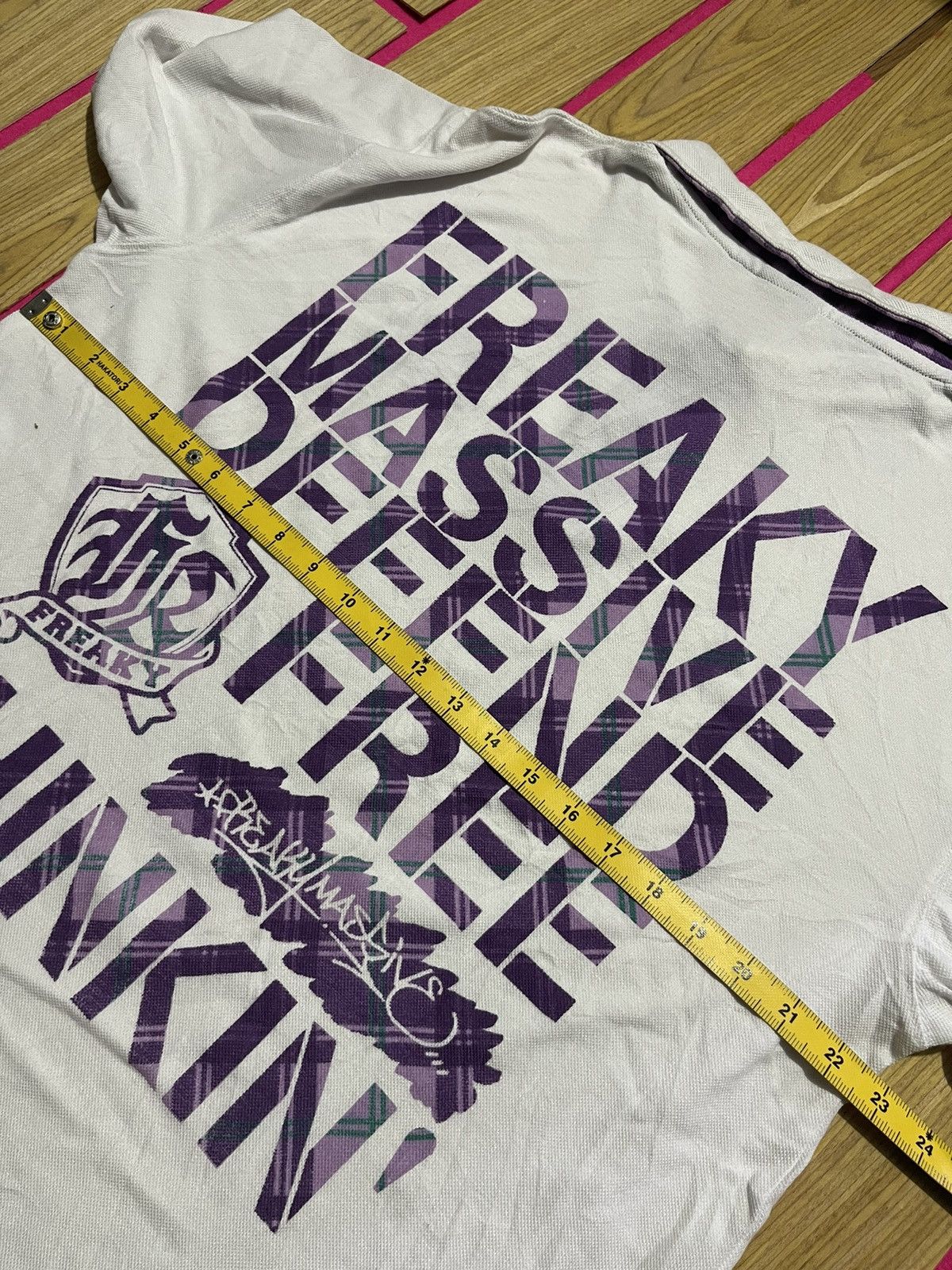 If Six Was Nine Y2K FREAKY MASSIVE short sleeve polo Size US XL / EU 56 / 4 - 13 Thumbnail