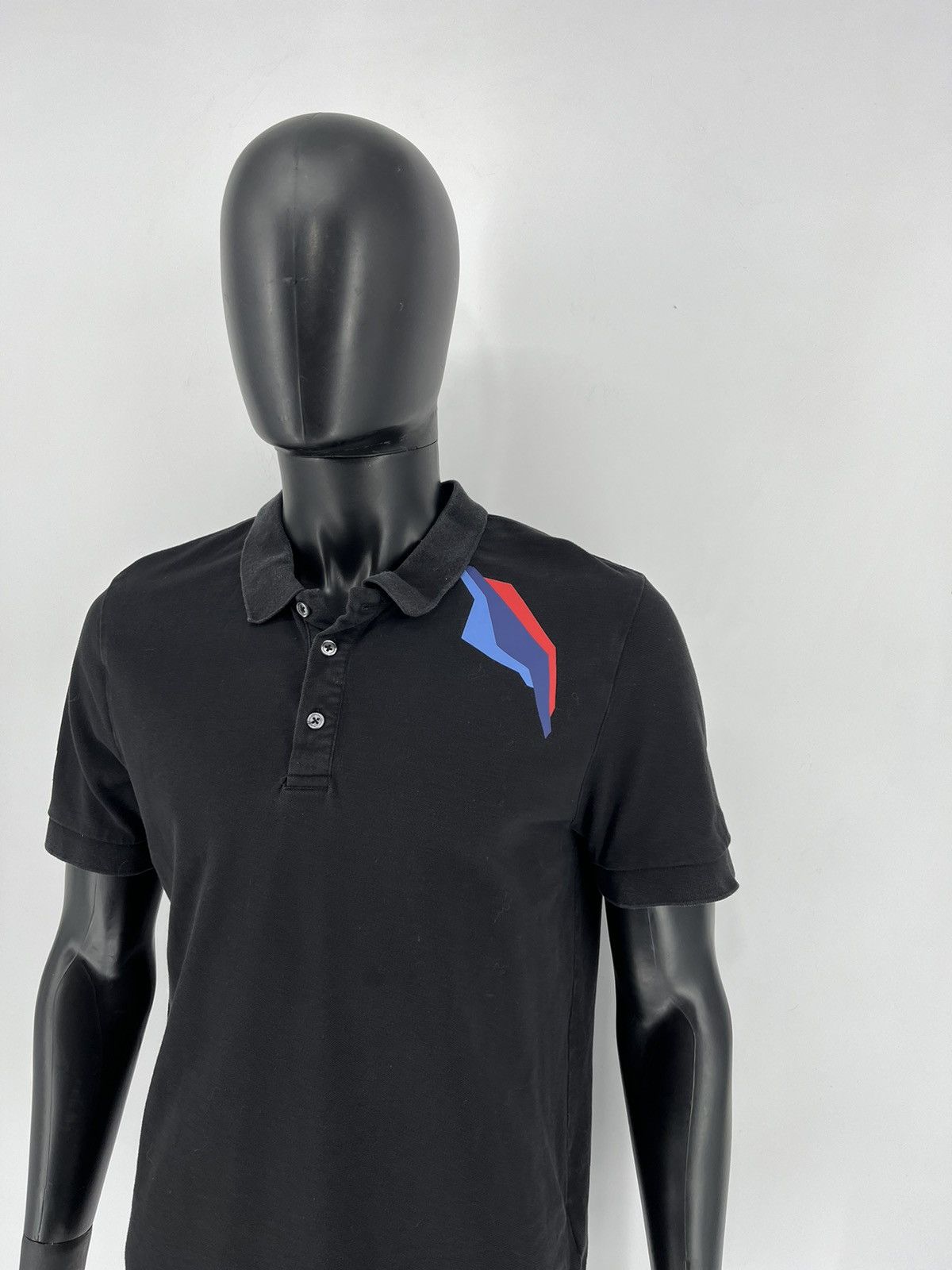 BMW BMW M Mortorsports Spellout Polo Shirt Racing Style Size US L / EU 52-54 / 3 - 4 Thumbnail