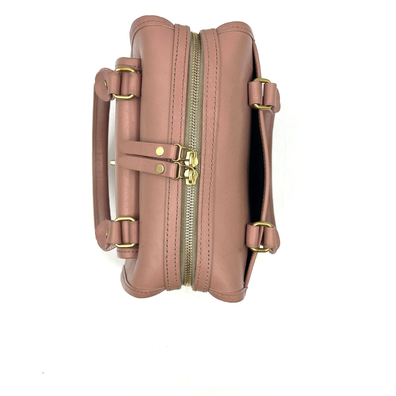 J.W. Hulme Co. J.W. Hulme Juno Pink Leather Satchel Handbag Purse Size ONE SIZE - 6 Thumbnail