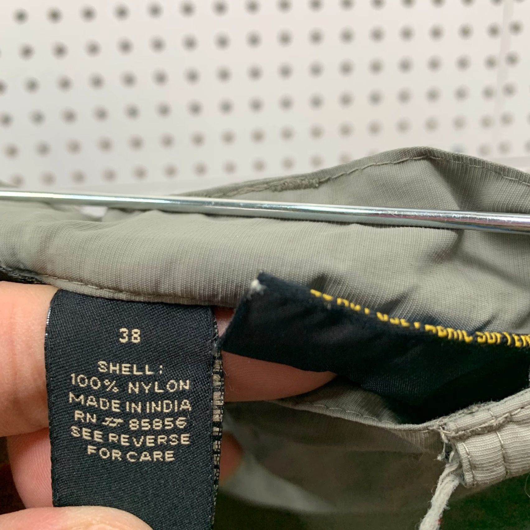 Olive Guide Series Mens 38 Olive Green Nylon Outdoor 3XDRY Convertible Cargo Pants Shirts? Size US 38 / EU 54 - 6 Thumbnail