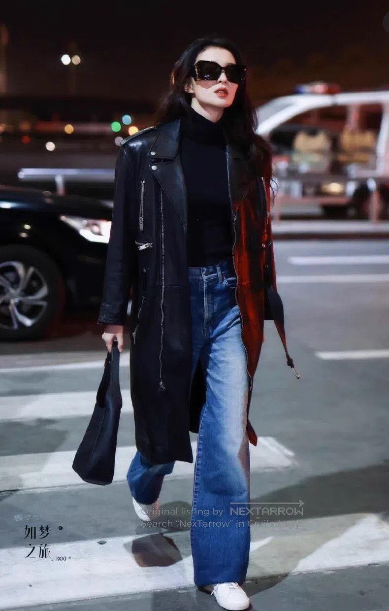 Saint Laurent Paris Saint Laurent Paris Black Long Leather Jacket Size XXS / US 00 / IT 34 - 8 Thumbnail
