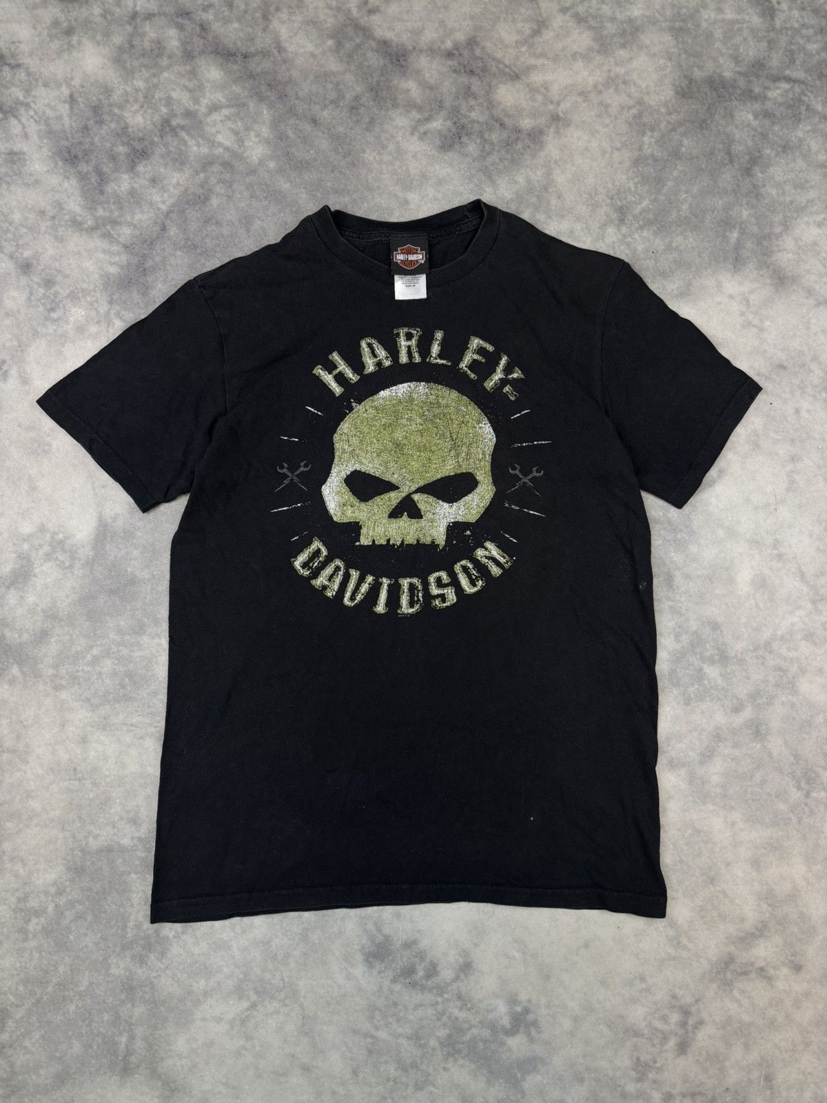 Harley Davidson × Vintage Vintage Harley Davidson Prague 00s 90s y2k t shirt biker USA Size US M / EU 48-50 / 2 - 3 Thumbnail