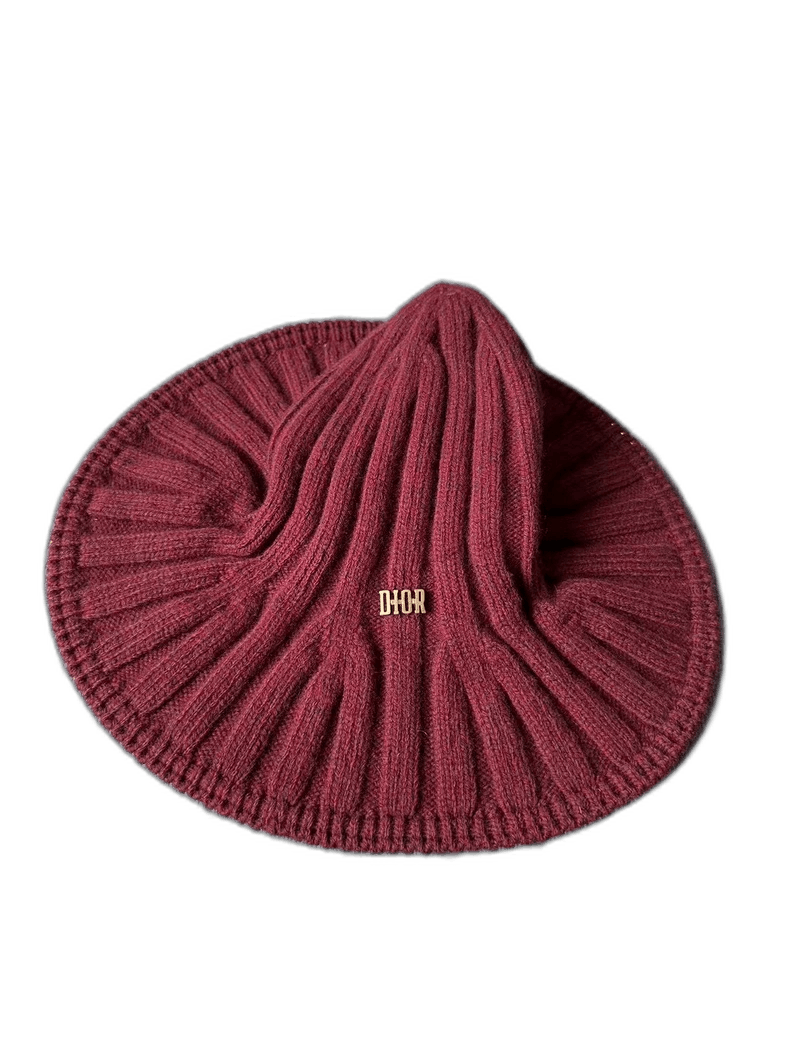 Dior × Hedi Slimane A/W 2005 Snowflake Beanie (AW05/FW05, Nordic