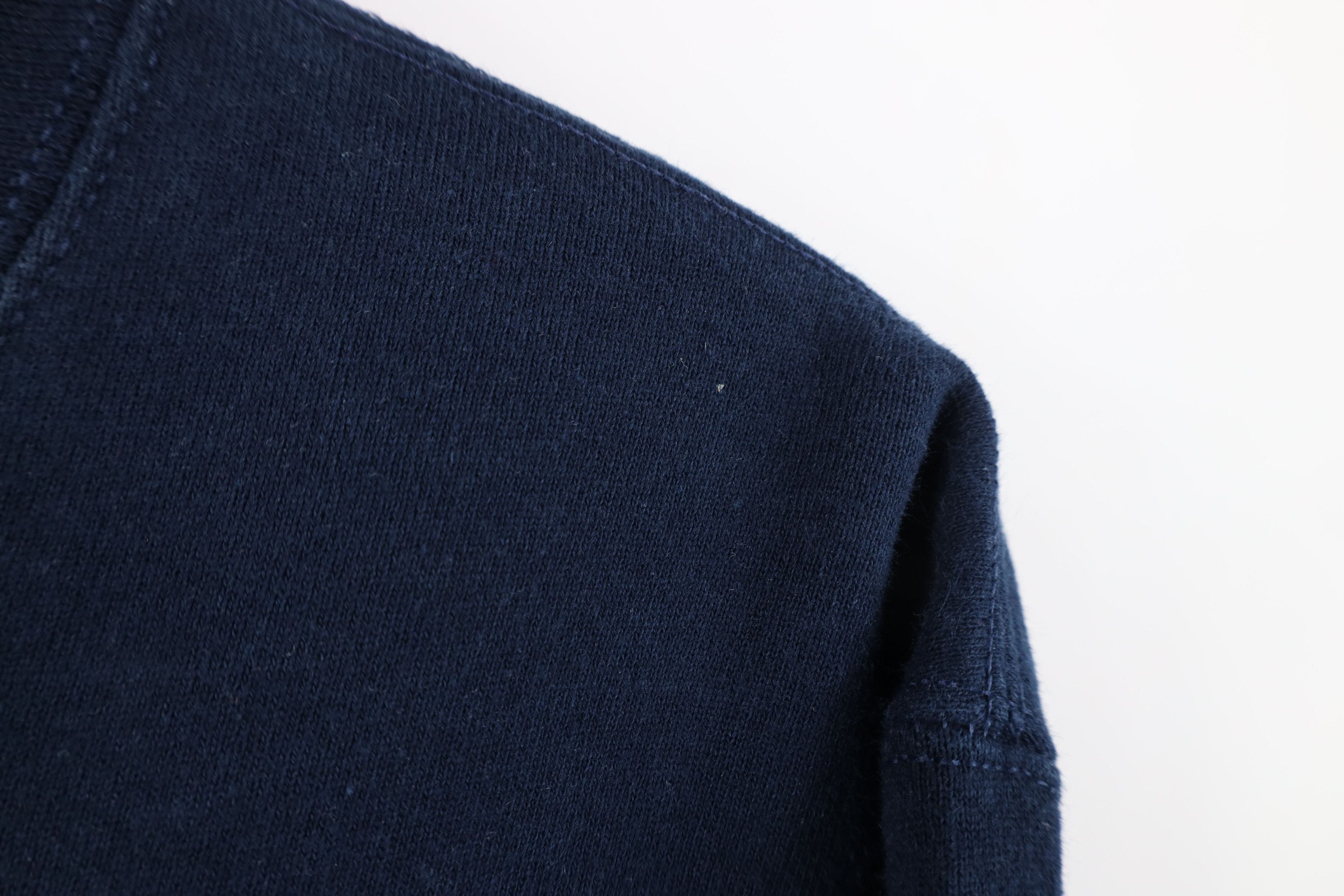 Vintage Vintage 90s Streetwear Heavyweight Crewneck Sweatshirt Blue Size M / US 6-8 / IT 42-44 - 4 Thumbnail