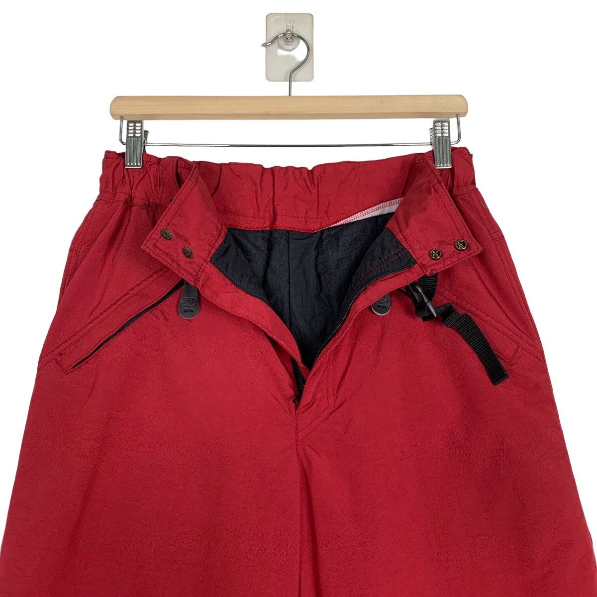 Japanese Brand NAKED Snow Board Wear Embroidery Logo Red Ski Pant #1002-C45 Size US 28 / EU 44 - 10 Thumbnail