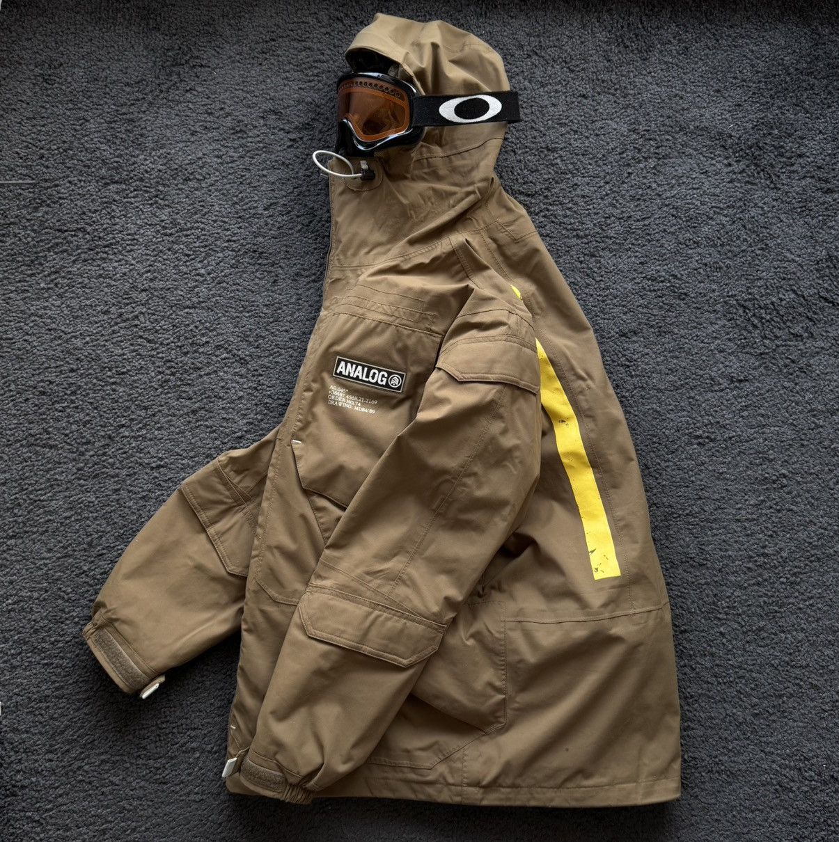 Analog × Burton × Vintage Vtg 90's Analog Multi Pocket jacket Size M / US 6-8 / IT 42-44 - 1 Thumbnail
