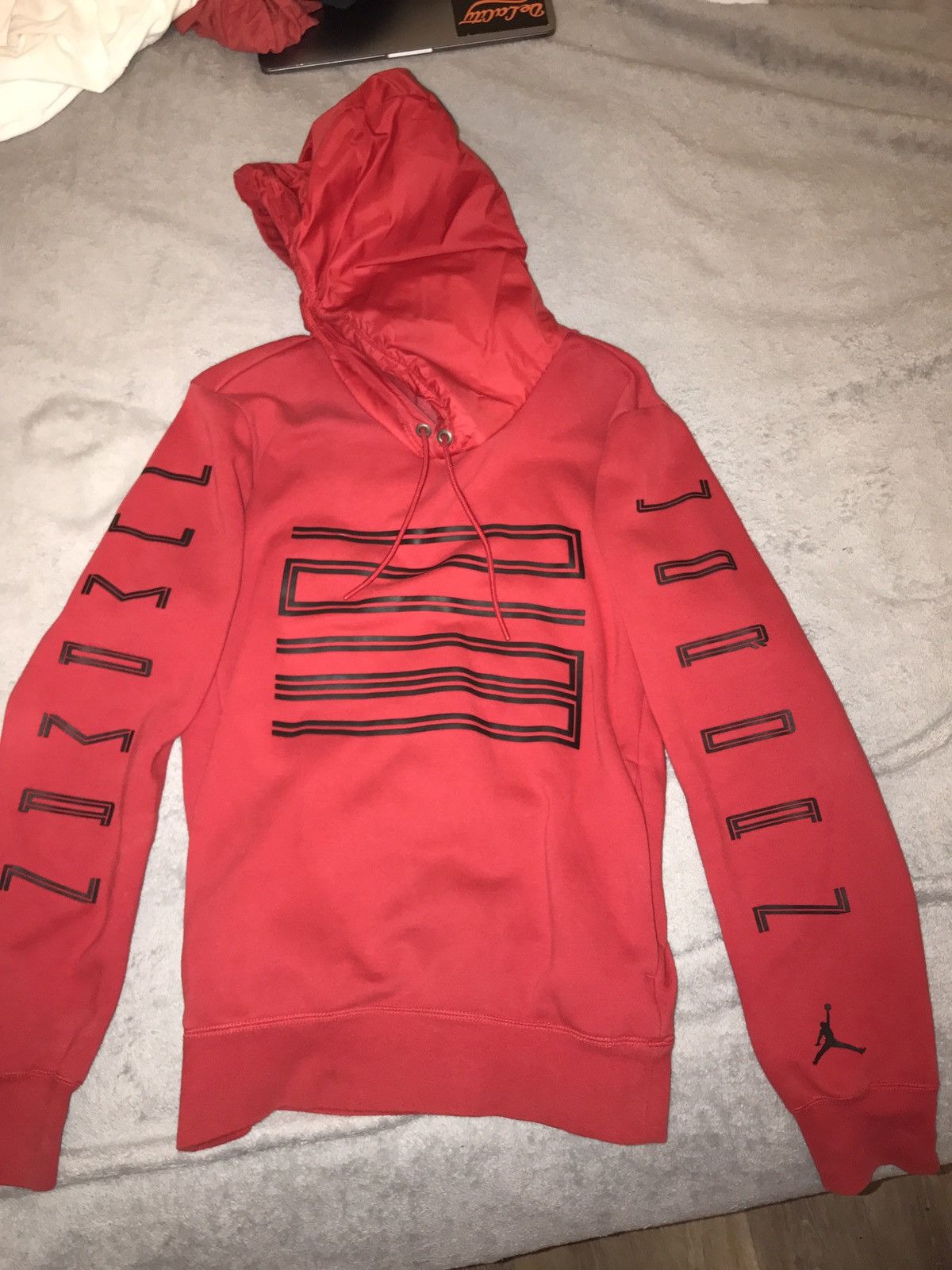 Jordan Brand Jumpman Jordan 23 11s logo Nike Red Small hoodie Size US S / EU 44-46 / 1 - 1 Thumbnail
