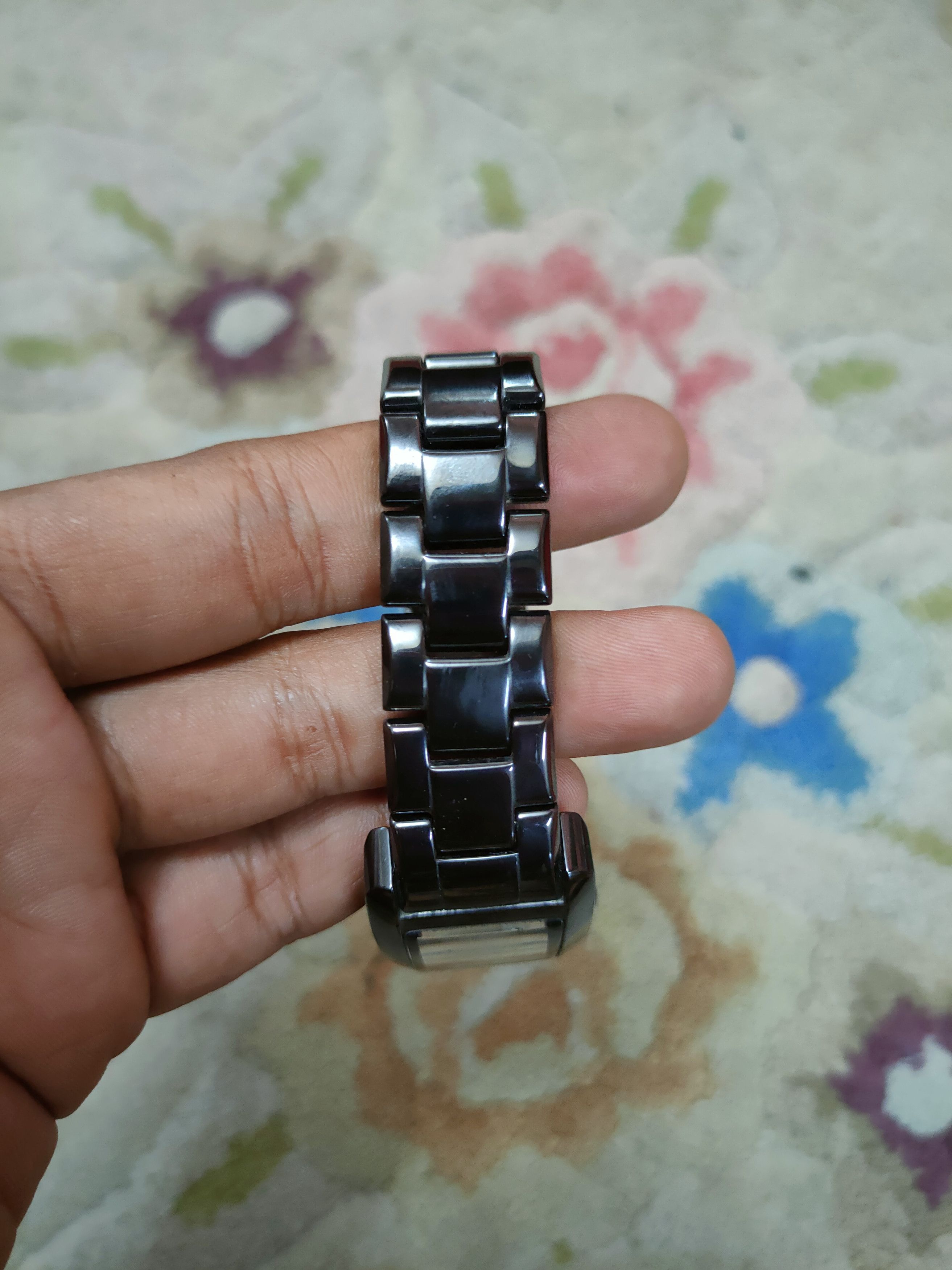 Emporio Armani × Vintage Emporio Armani ceramic black vintage watch #dumoh Size ONE SIZE - 6 Thumbnail