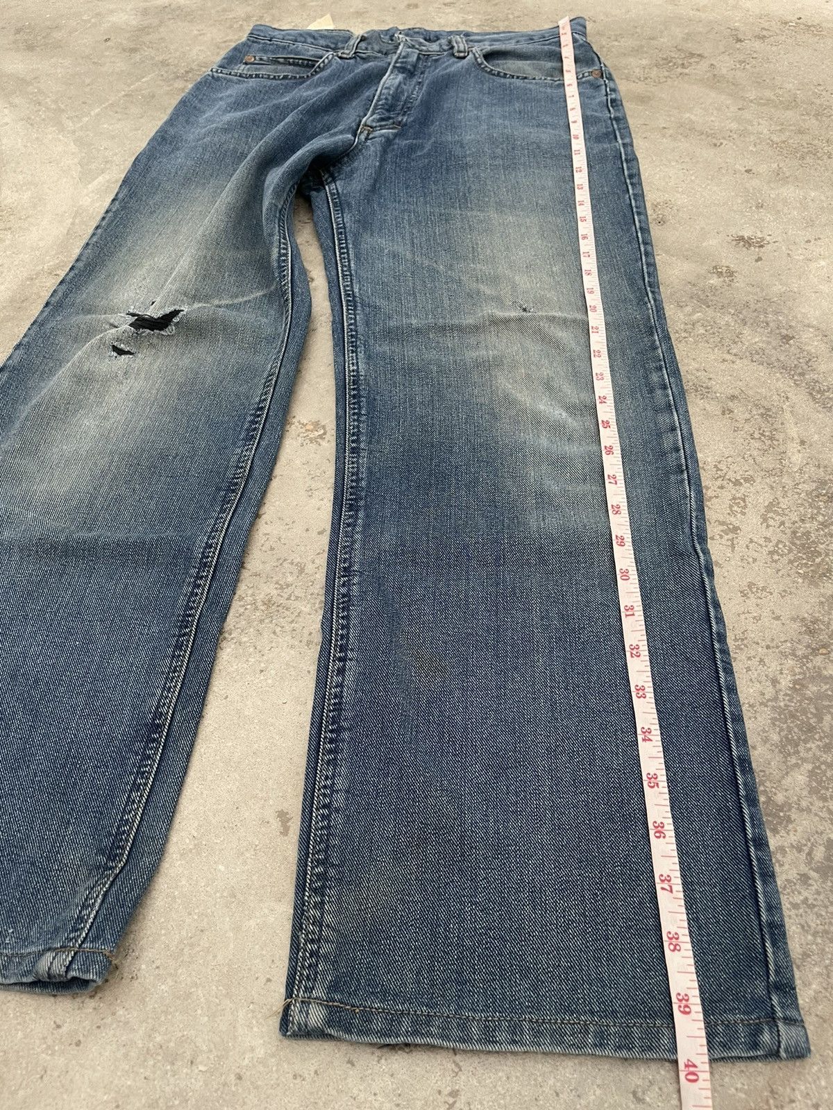 Lee Vintage Lee Riders Distressed Denim Size US 30 / EU 46 - 18 Thumbnail