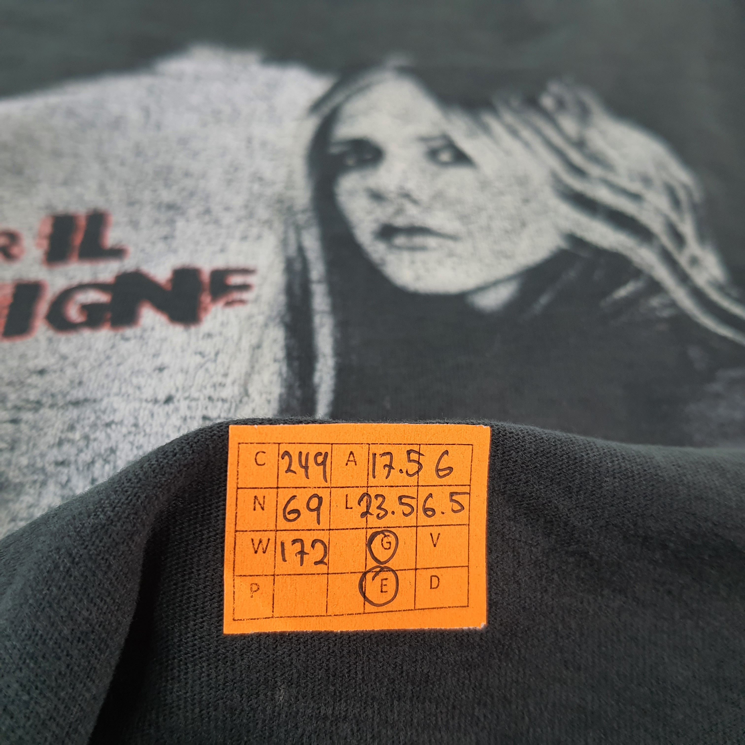 Band Tees Vintage Avril Lavigne Under My Skin Tour 2005 Tshirt C249N69 Size US S / EU 44-46 / 1 - 8 Thumbnail