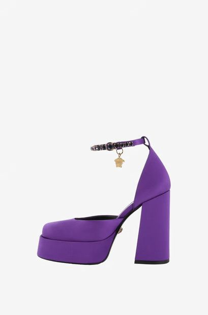 Versace o1y0226 Pumps in Purple Size US 8 / IT 38 - 1 Thumbnail