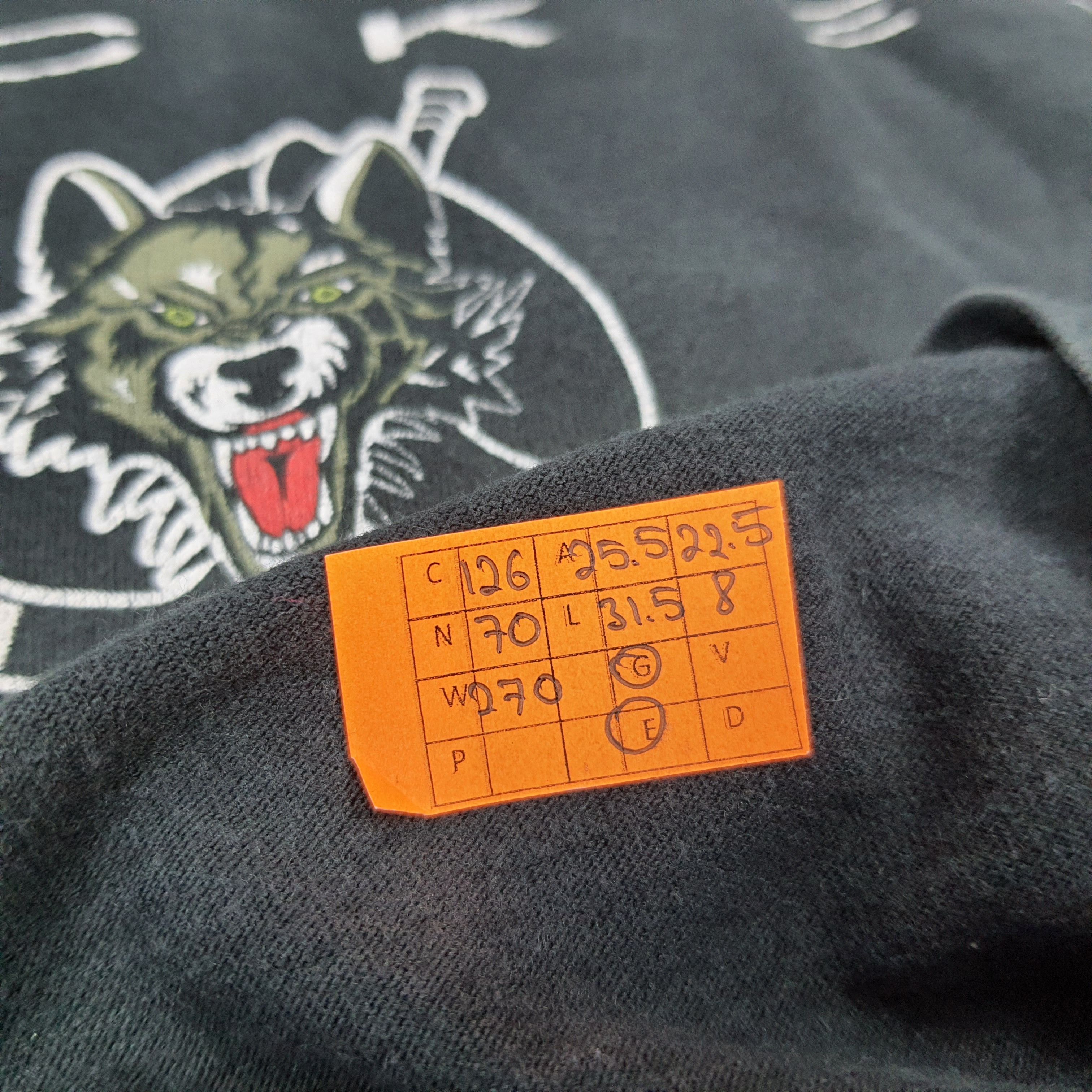 NHL × Vintage Vintage NHL Chicago Wolves Hockey T-shirt Size US XL / EU 56 / 4 - 9 Thumbnail