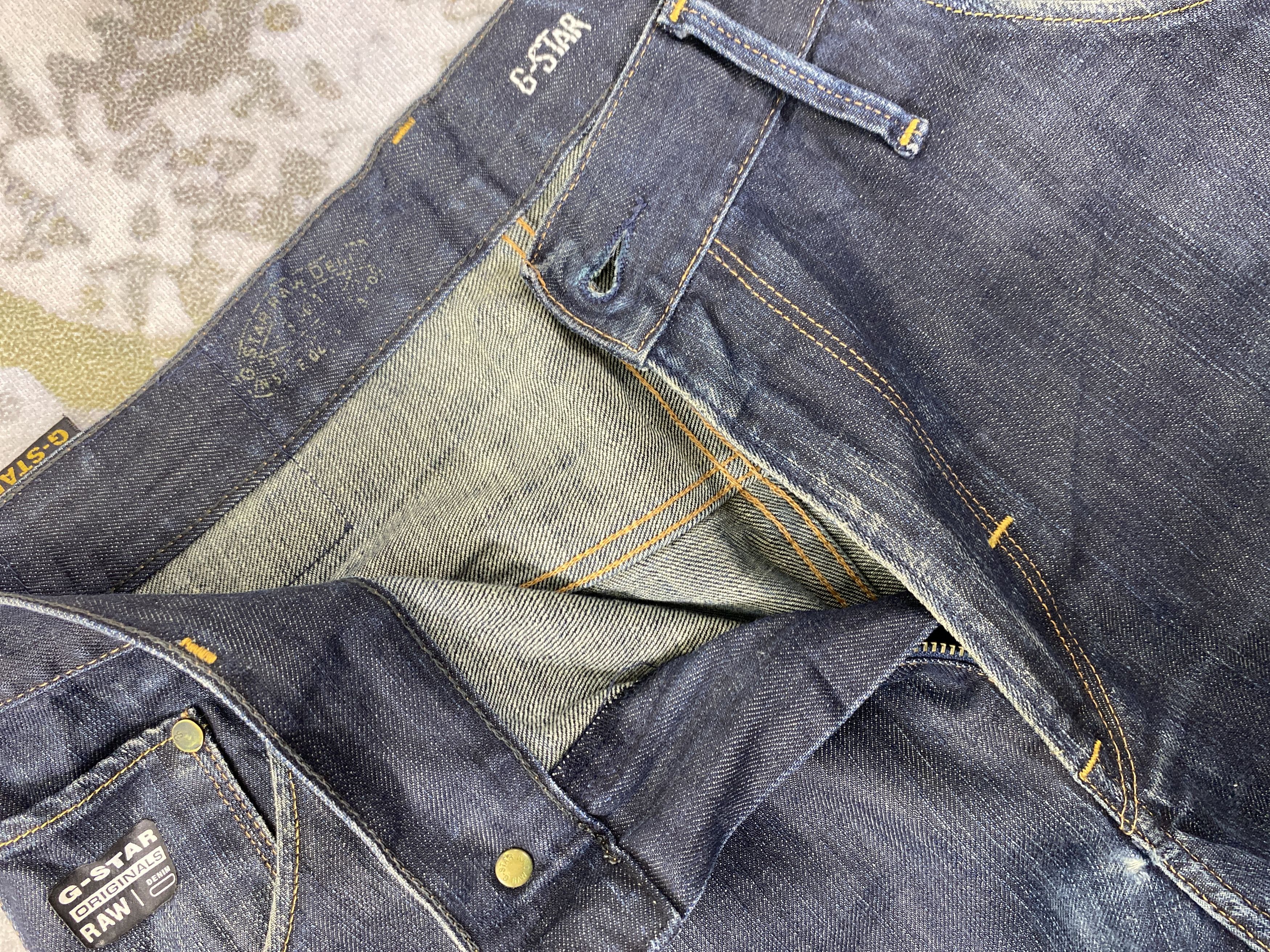 Hysteric Glamour Blue Vintage G-Star Jeans 34x28 - JN3060 Size US 34 / EU 50 - 7 Thumbnail