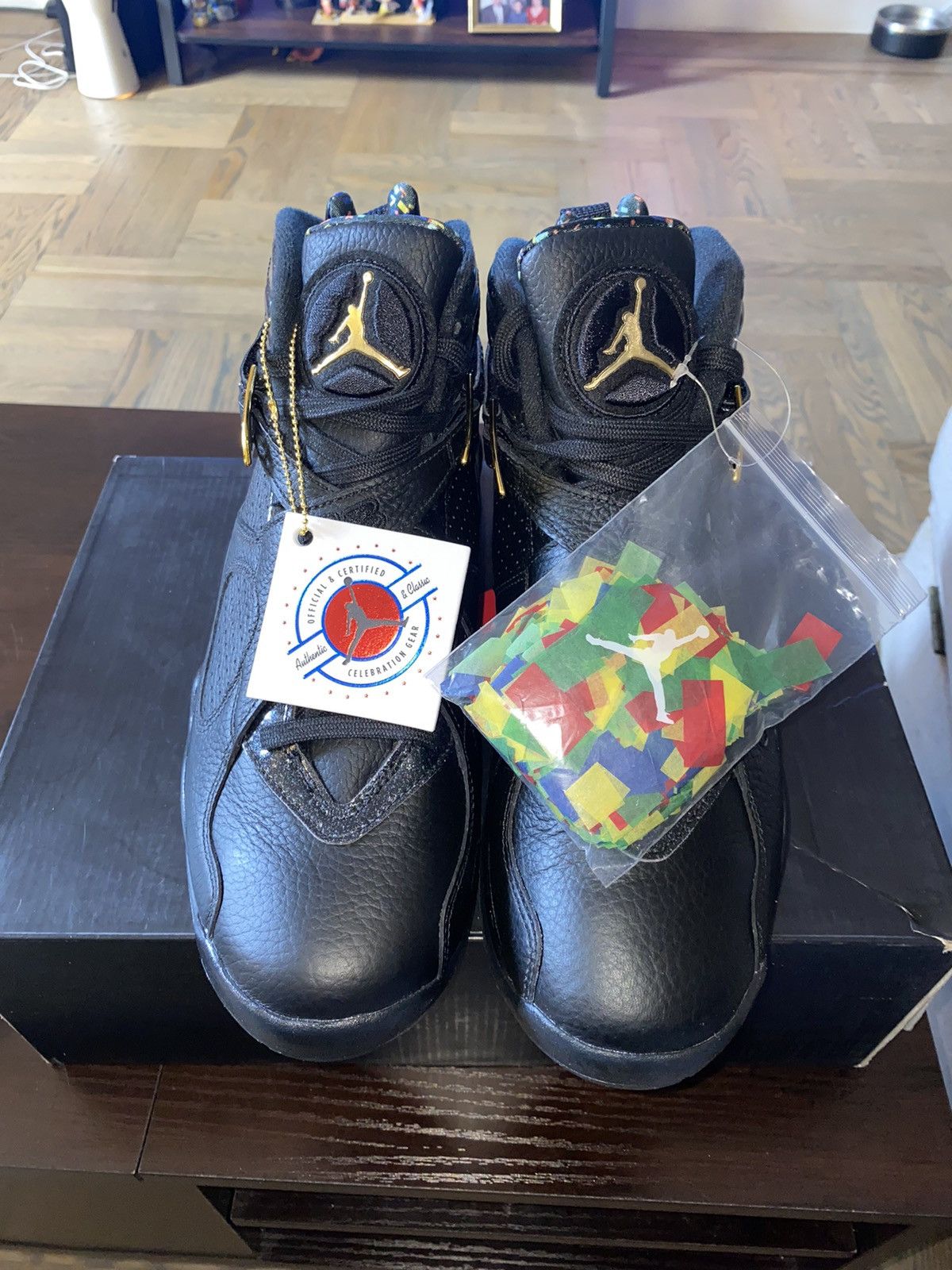 Jordan Brand Air Jordan 8 Retro 'Confetti' (NWOB) Size US 9.5 / EU 42-43 - 5 Thumbnail