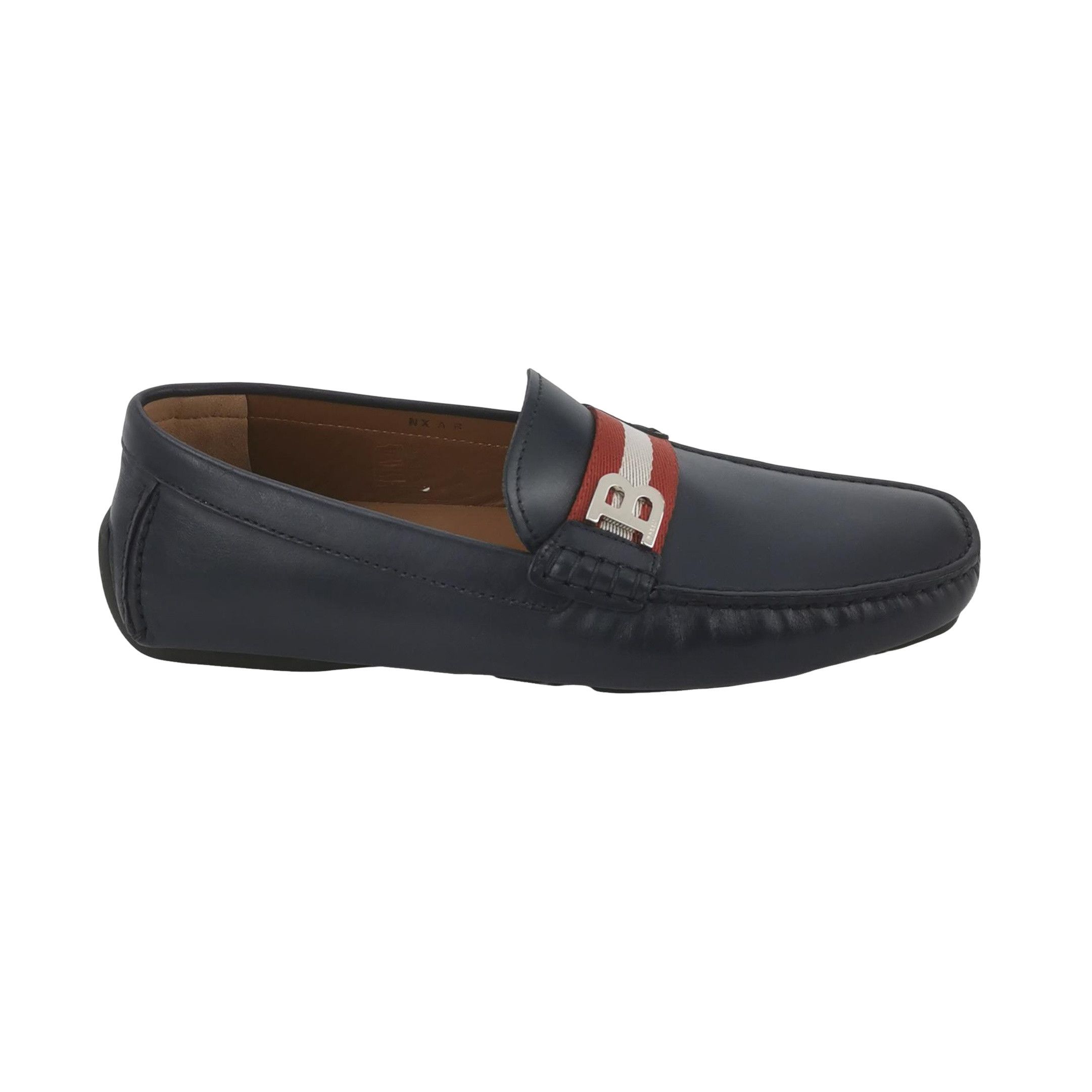 Bally Bally Striped B Logo Leather Loafers 40 Size US 7 / EU 40 - 1 Thumbnail