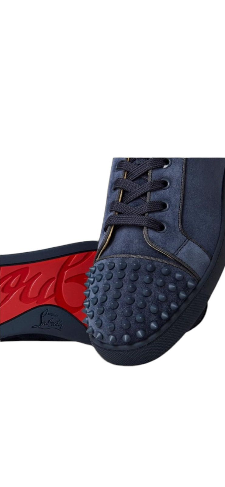 Christian Louboutin CHRISTIAN LOUBOUTIN LOUIS JUNIOR SPIKES SNEAKERS Size US 7 / EU 40 - 5 Thumbnail