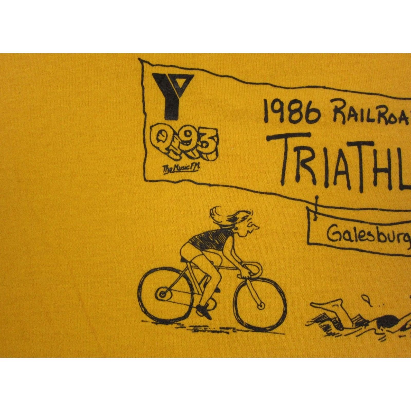 Russell Athletic VINTAGE Russell Athletic Shirt Mens XL Yellow 90s City Classic Size US XL / EU 56 / 4 - 5 Thumbnail