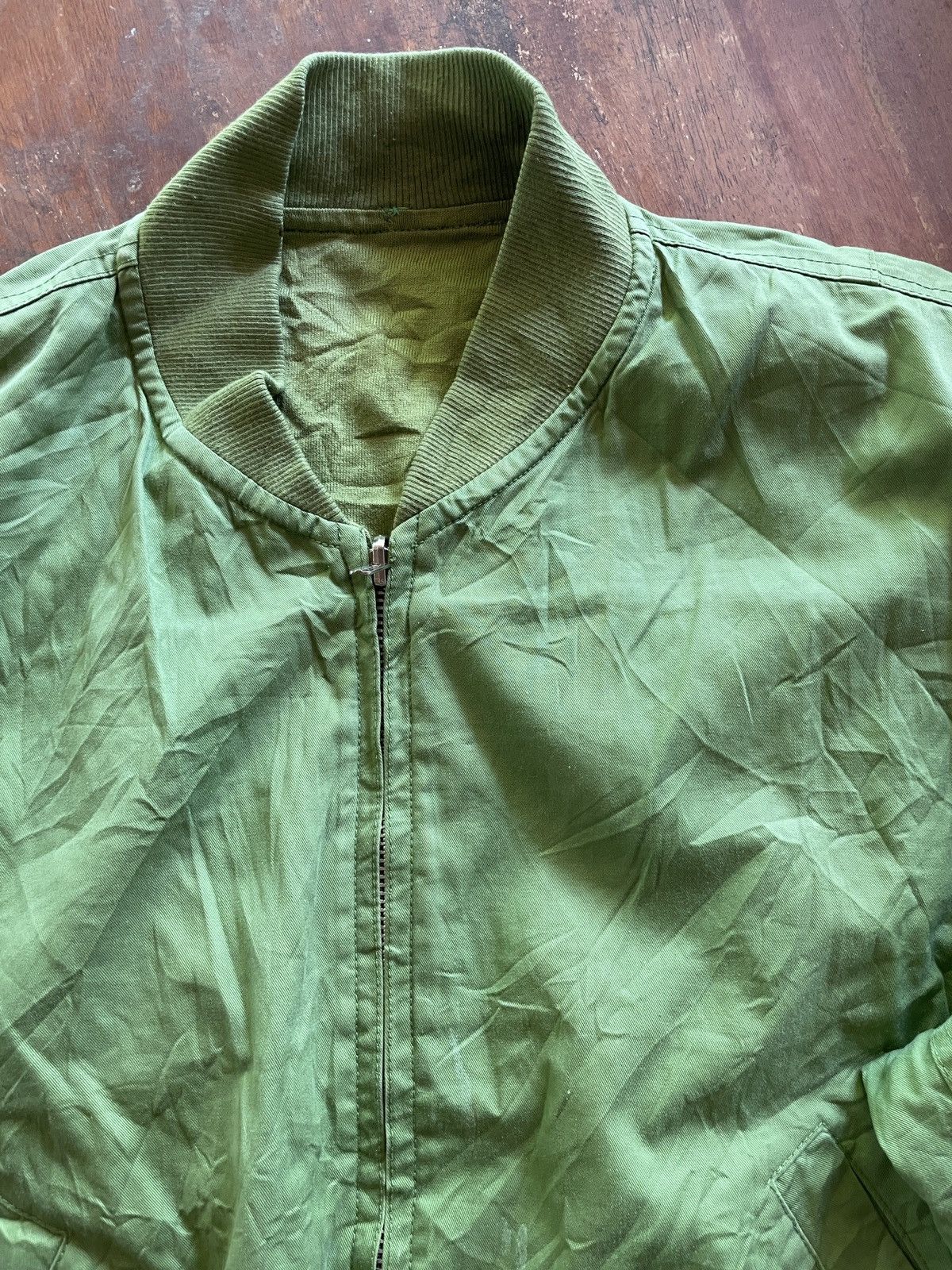 Designer × Japanese Brand Japan 🎌🇯🇵 NAB Reversible Bomber Jacket Military Style Stripe Size US M / EU 48-50 / 2 - 6 Thumbnail