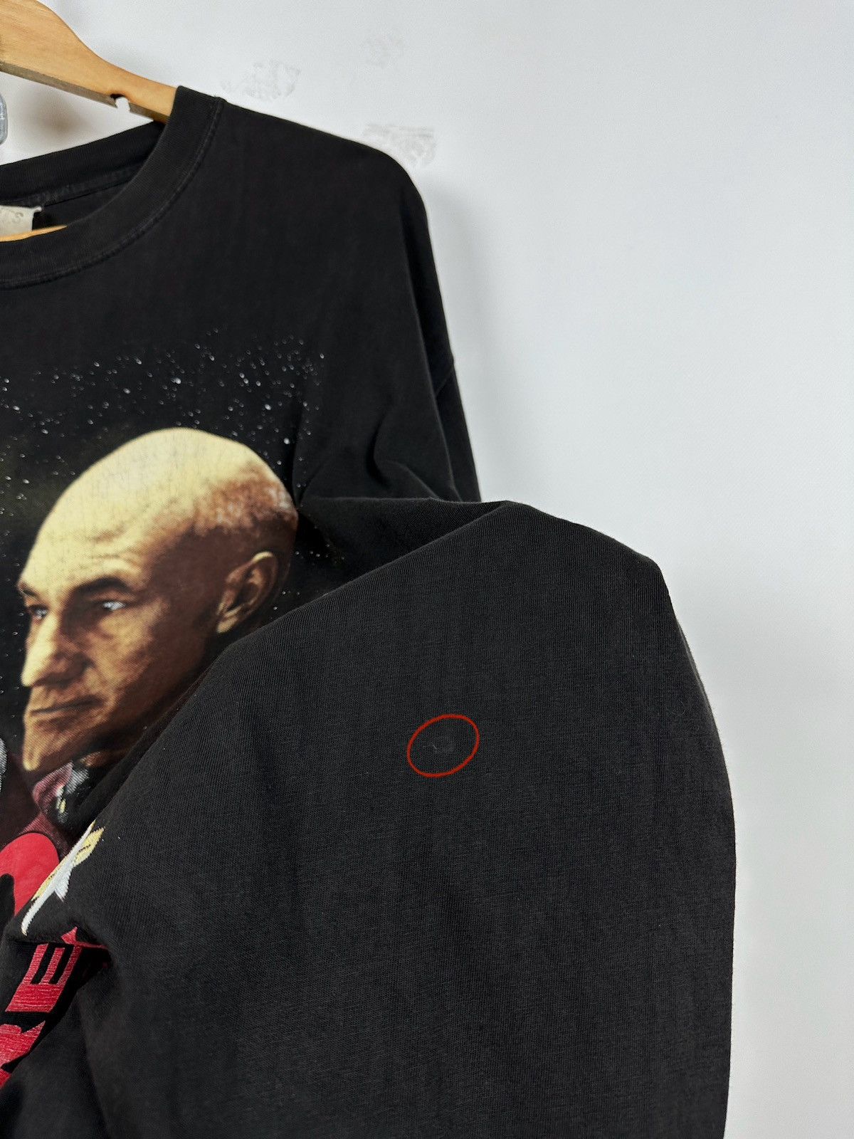 Star Wars 1994 Vintage Star Trek The Next Generation Captain Picard Size US XL / EU 56 / 4 - 20 Thumbnail