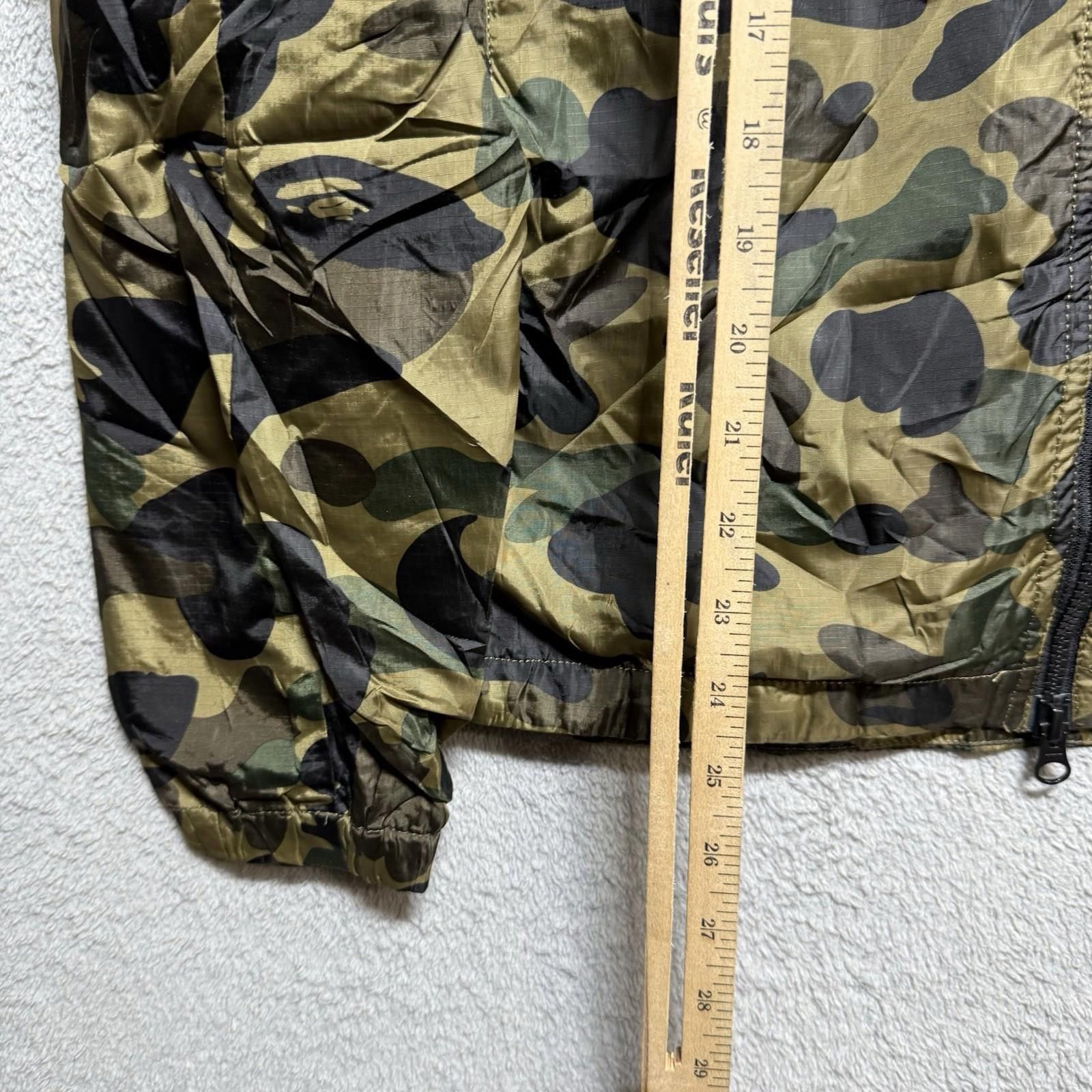 Other A Bathing Ape BAPE Camo Zip Jacket L Men’s Size US 34 / EU 50 - 4 Thumbnail