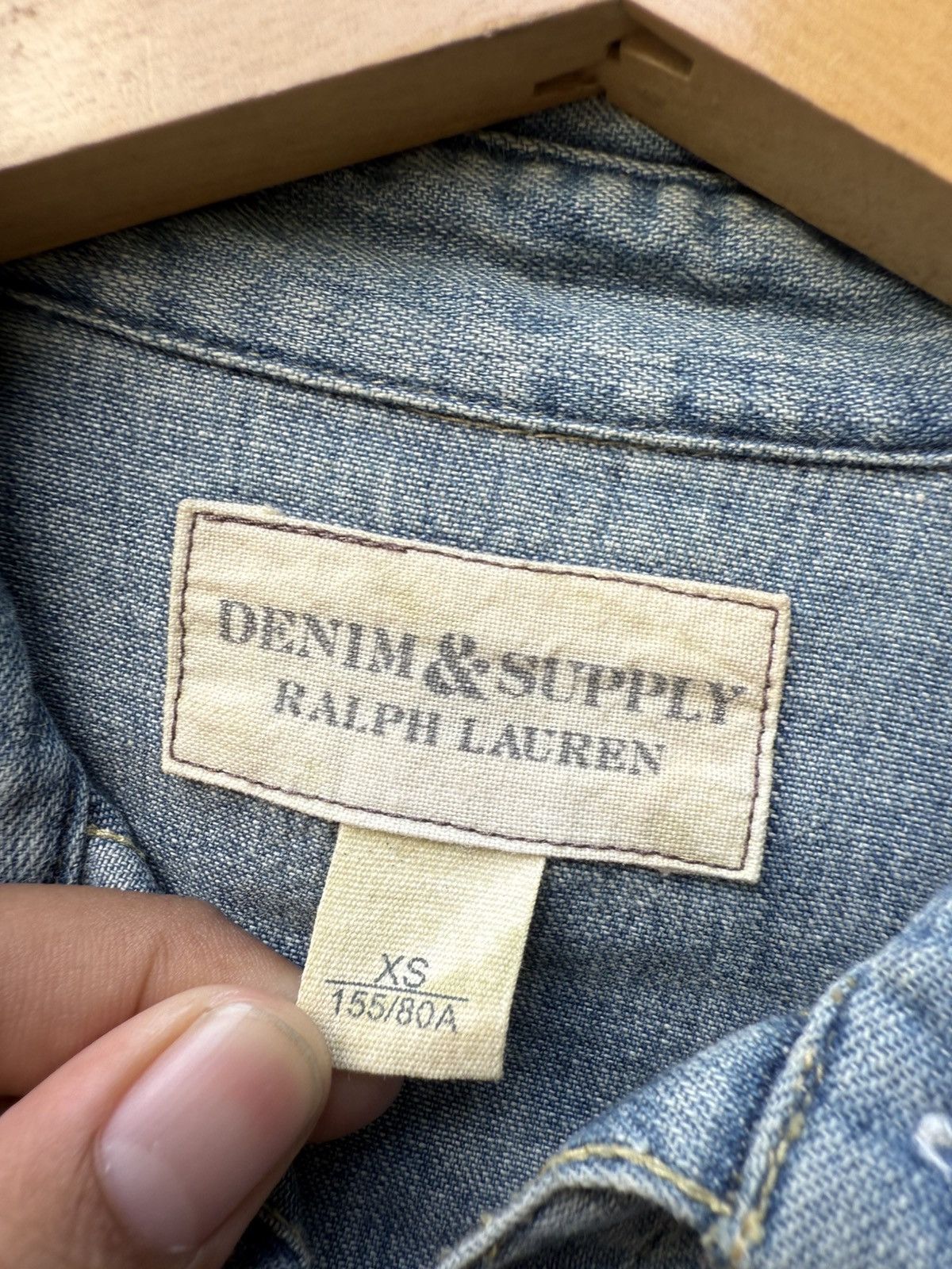 RRL Ralph Lauren Ralp Lauren Supply Denim Button Up Size US S / EU 44-46 / 1 - 7 Thumbnail