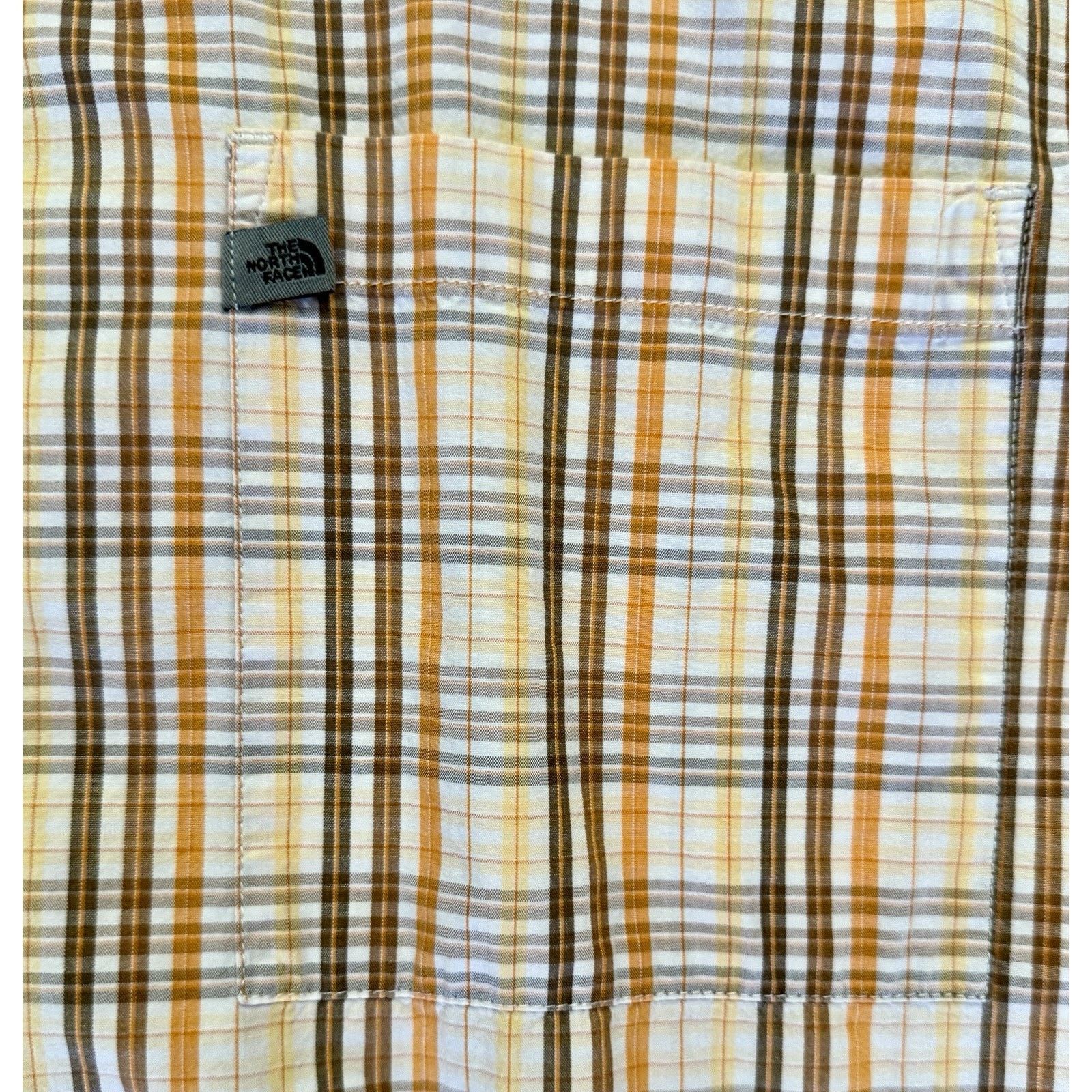 The North Face The North Face Men’s Beige Plaid SS Button Down Size XL Size US XL / EU 56 / 4 - 6 Thumbnail