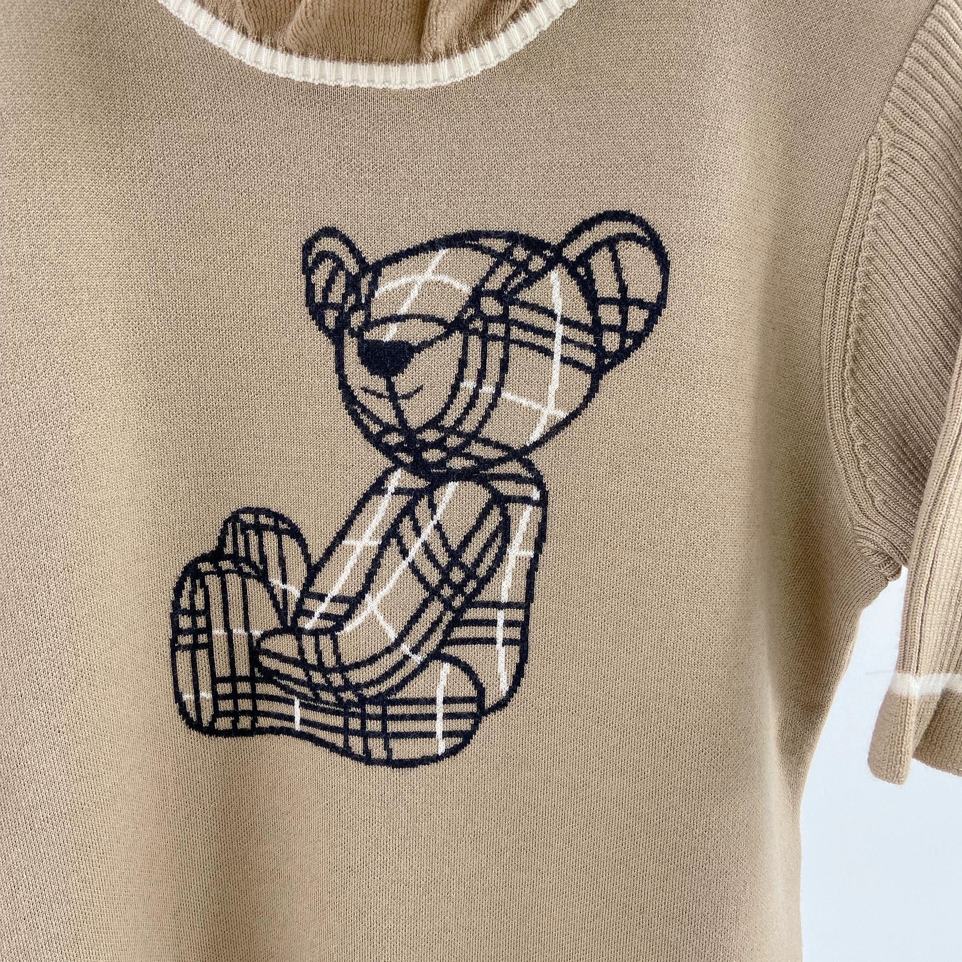 Burberry Burberry Camel Bear Knit Top 14Y With Tags Size XS / US 0-2 / IT 36-38 - 6 Thumbnail