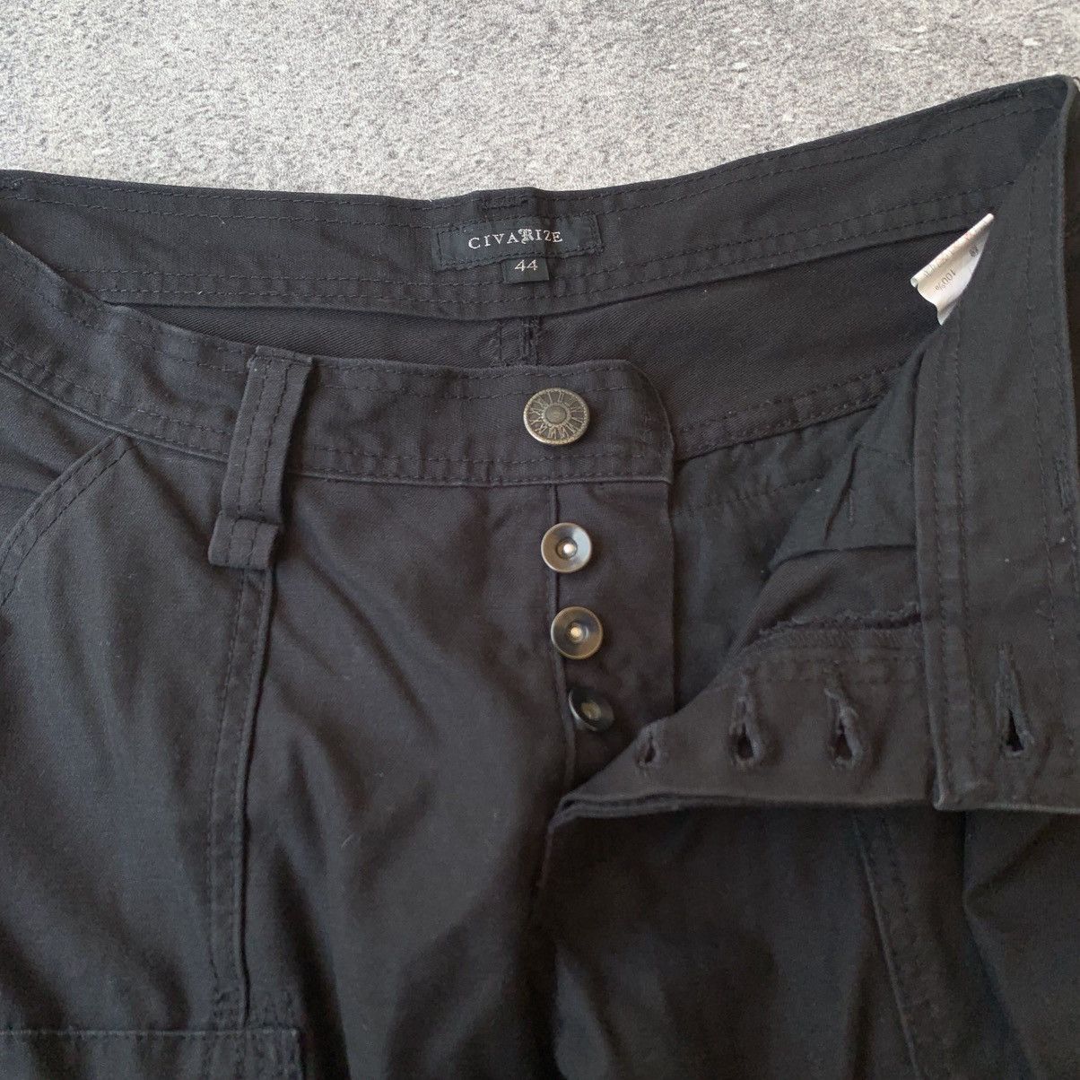 CIVARIZE CIVRIZE patchwork Cargo Flare Jeans Size US 30 / EU 46 - 12 Thumbnail