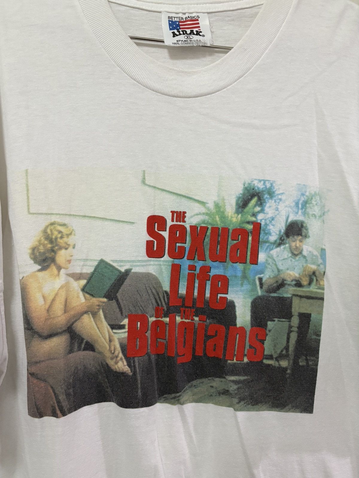 Vintage THE SEXUAL LIFE OF THE BELGIANS Size US XL / EU 56 / 4 - 2 Thumbnail