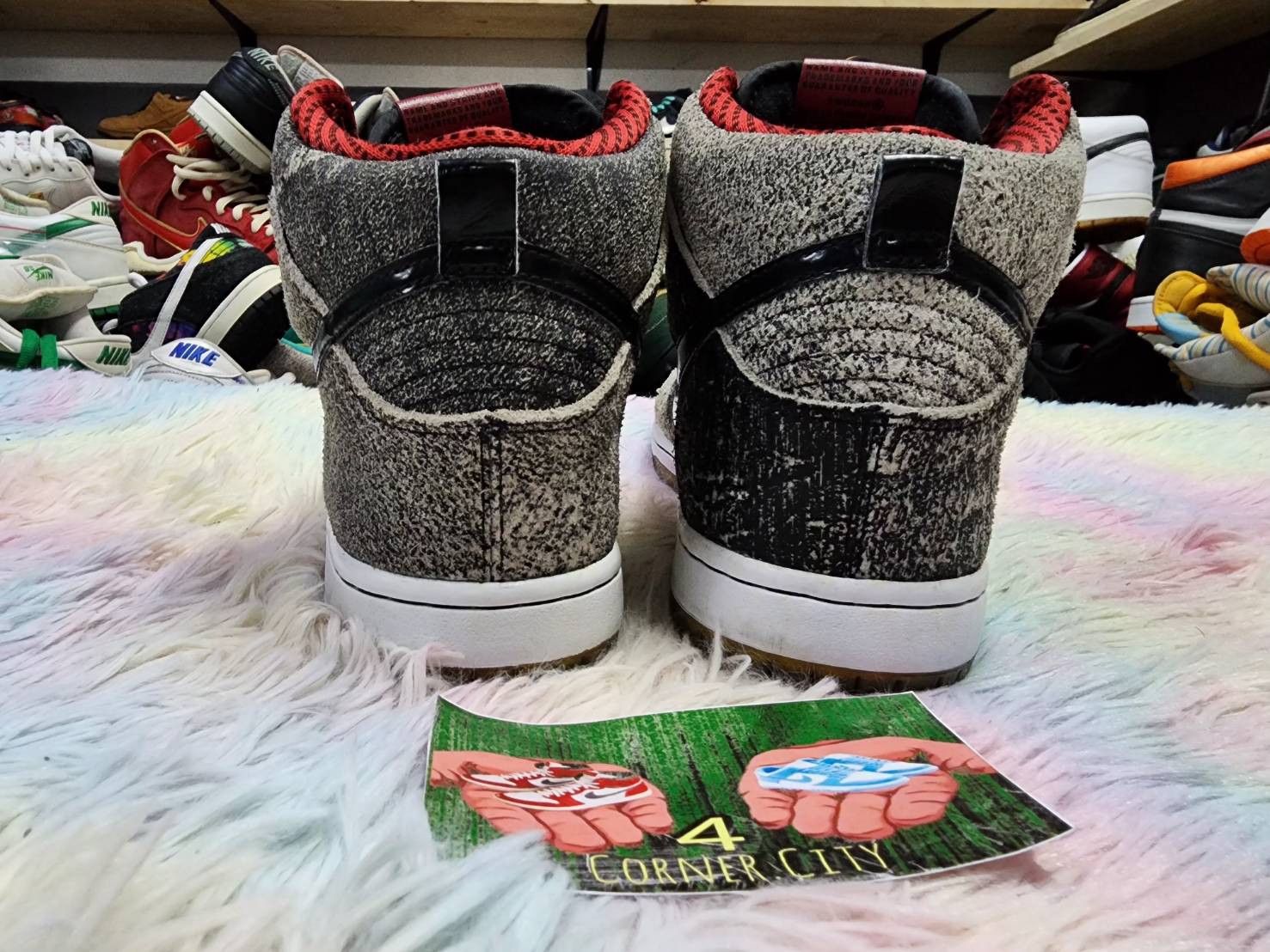 Nike Nike Sb Dunk High Salt Stain Size US 8 / EU 41 - 4 Thumbnail