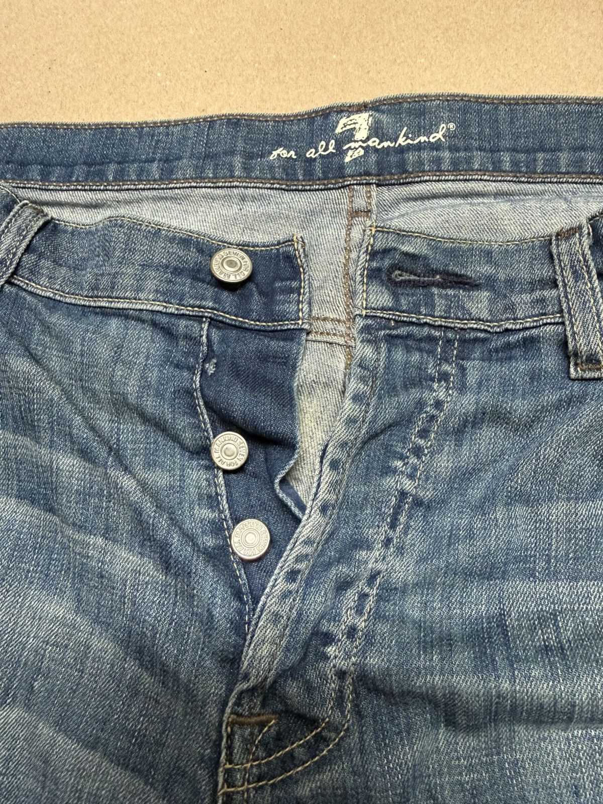 7 For All Mankind Seven 7 For All Mankind Jeans 38 x 34 Stretch Relaxed Fit Size US 38 / EU 54 - 4 Thumbnail